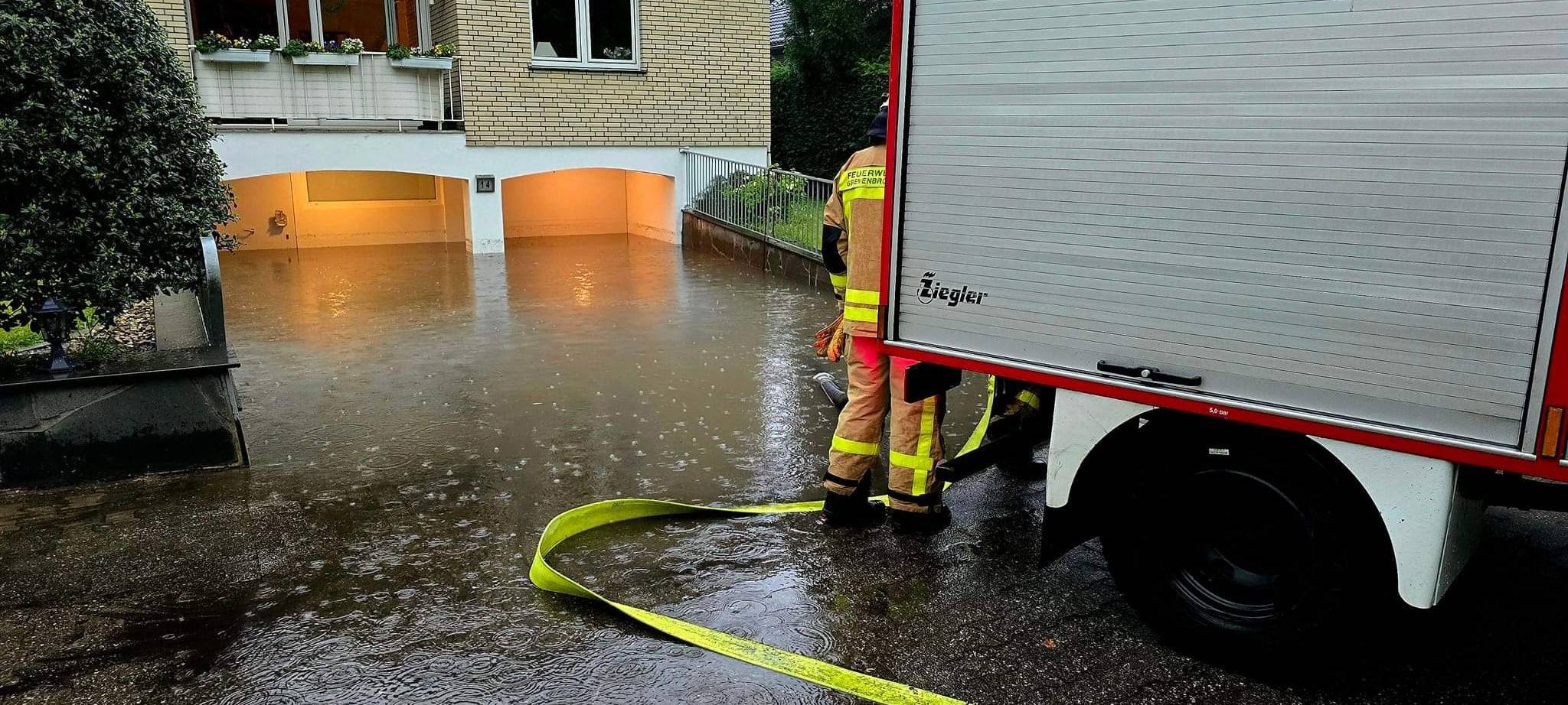 Unwetter treffen Grevenbroich und Rommerskirchen