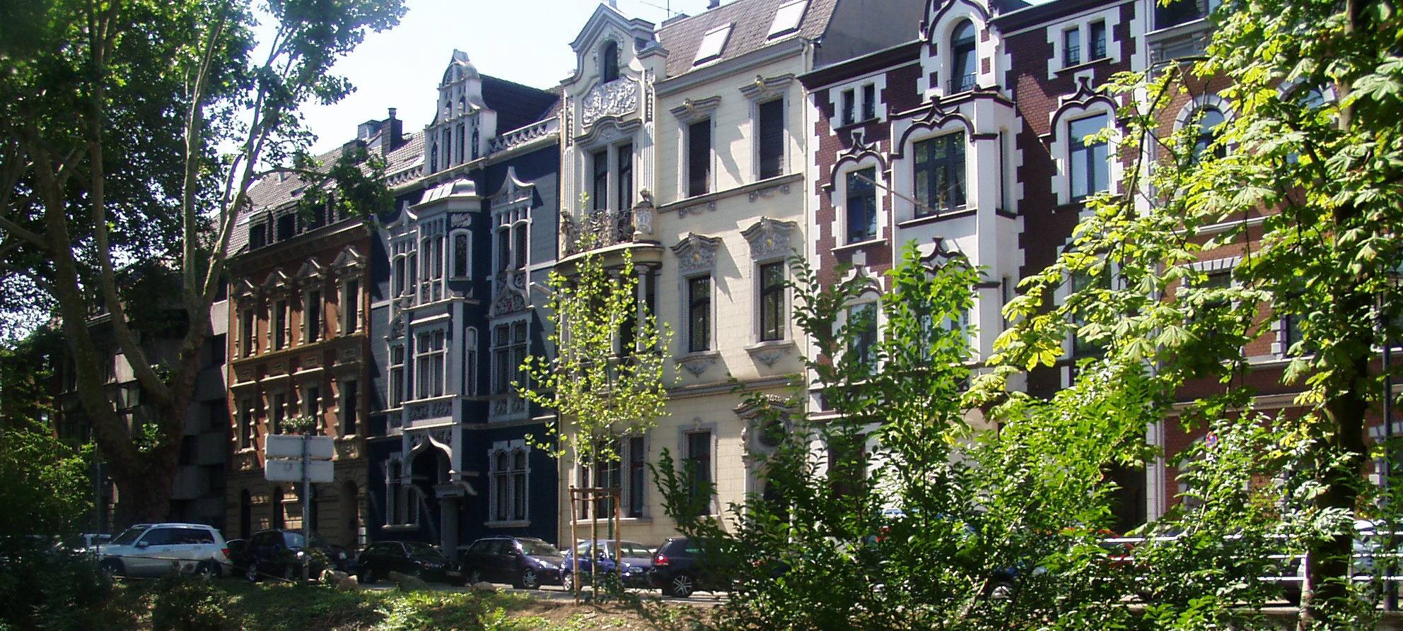 Erftstraße in Neuss