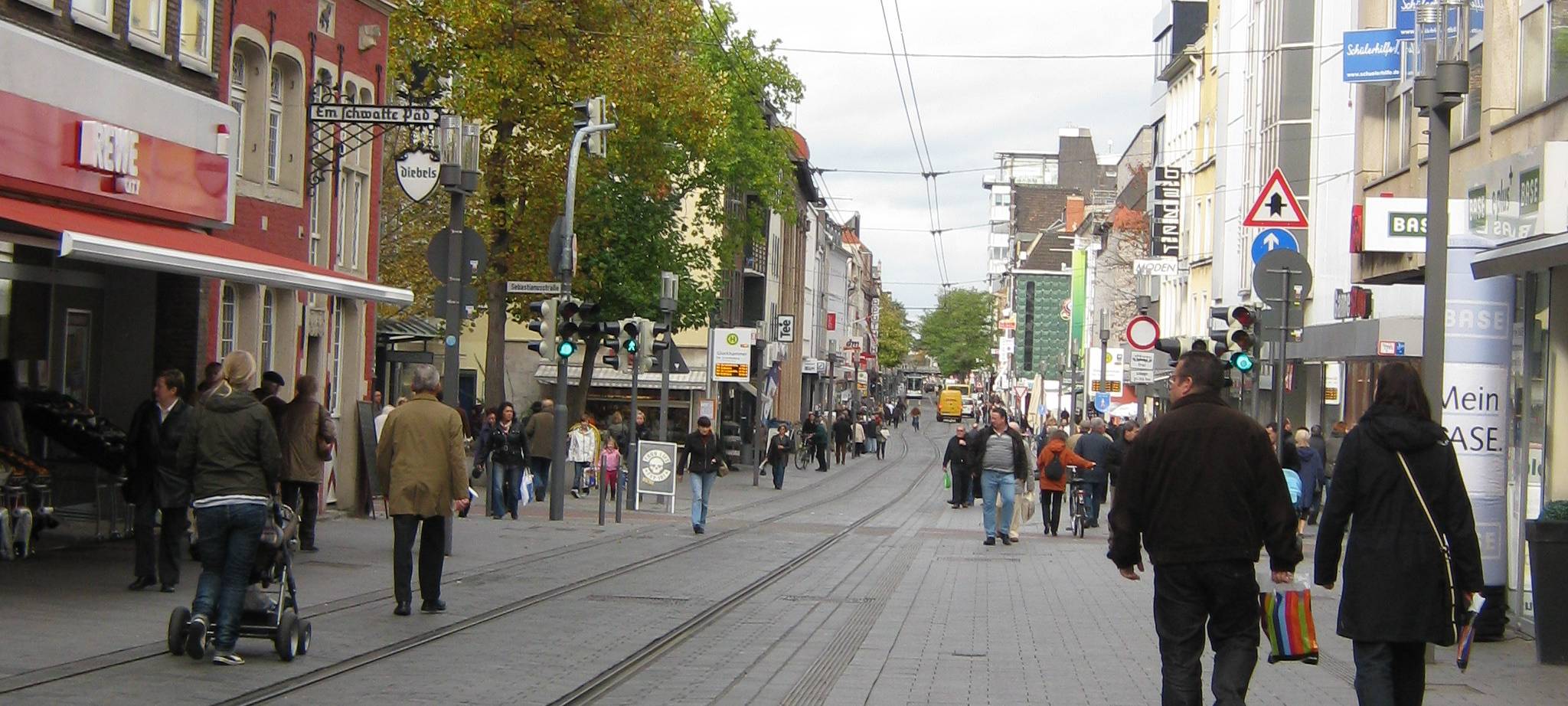 Neusser Fußgängerzone