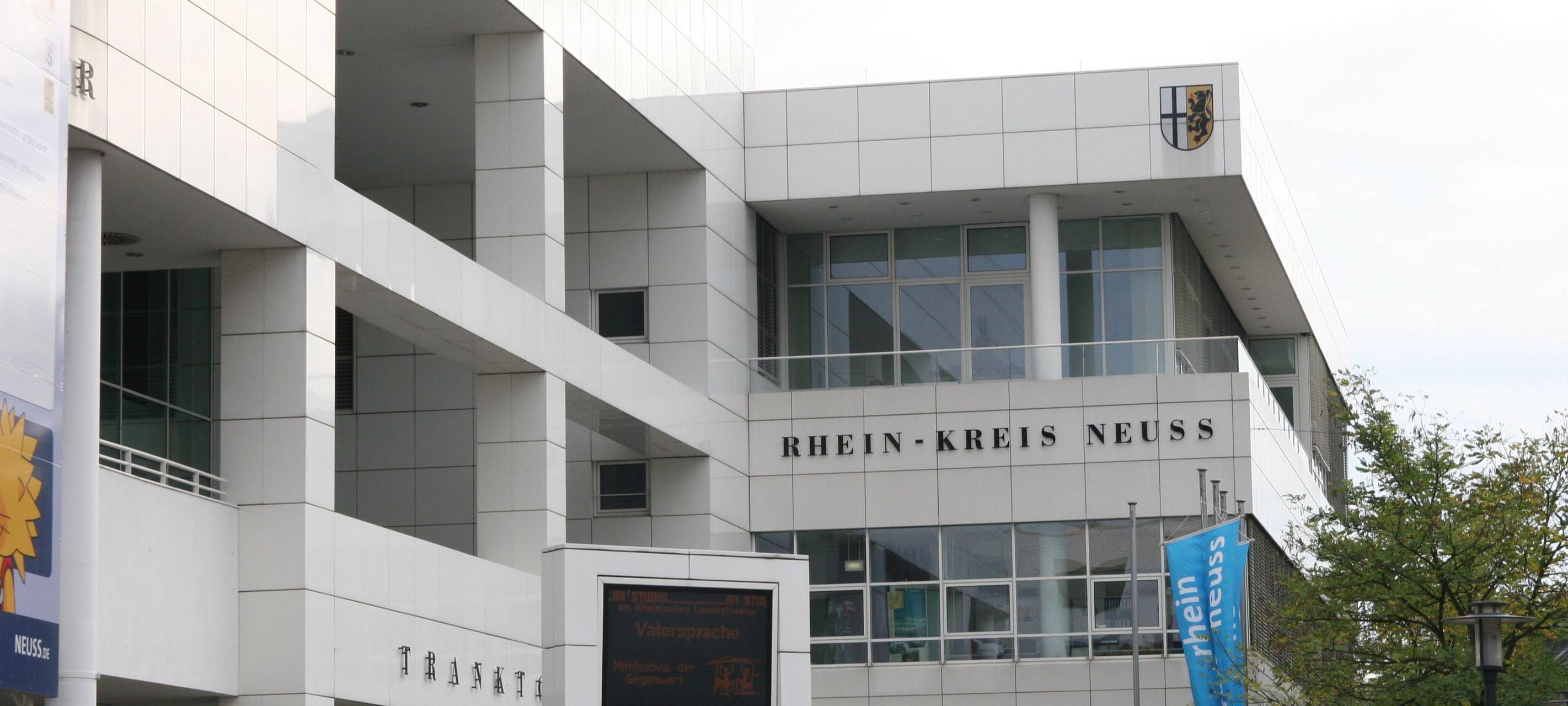 Kreishaus des Rhein-Kreises Neuss in Neuss
