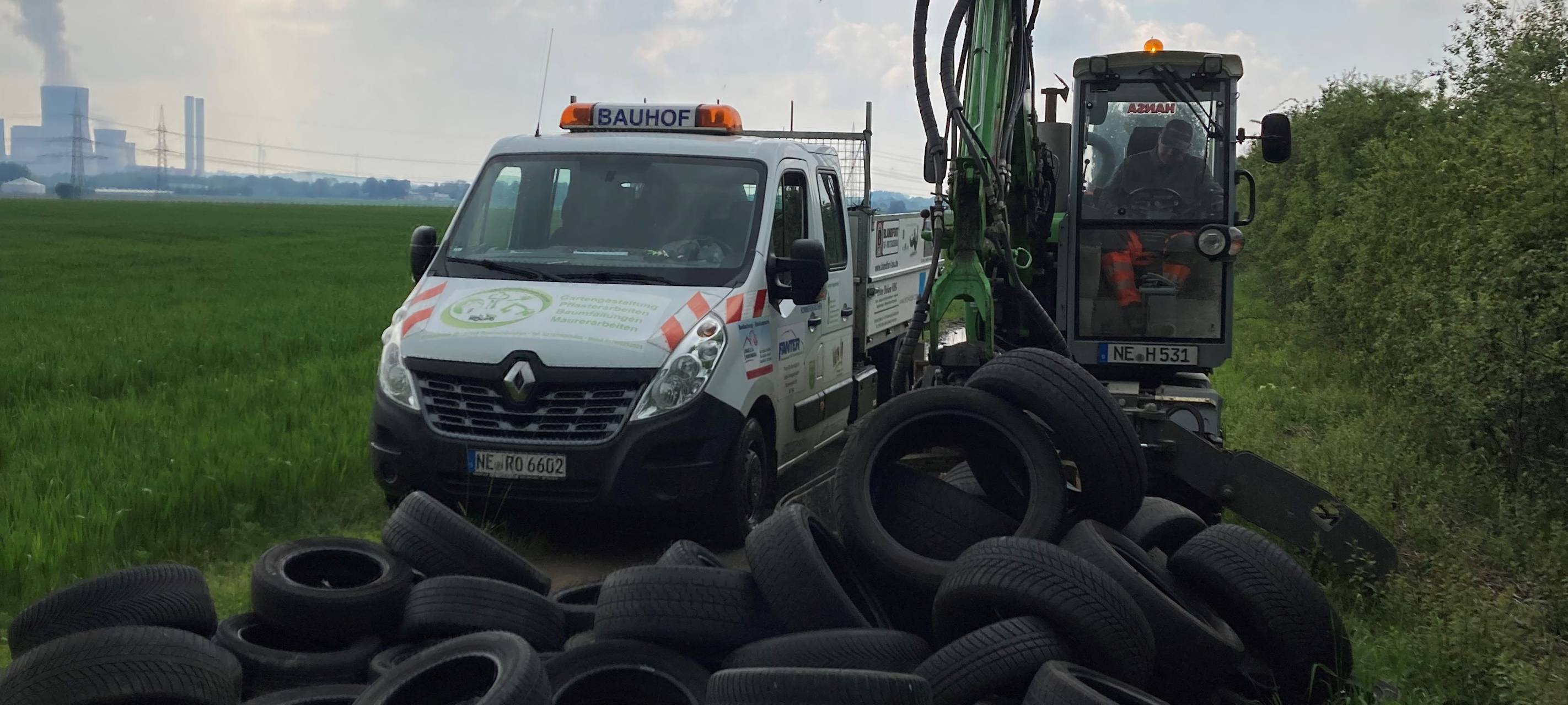Wieder Fall von wildem Müll in Rommerskirchen
