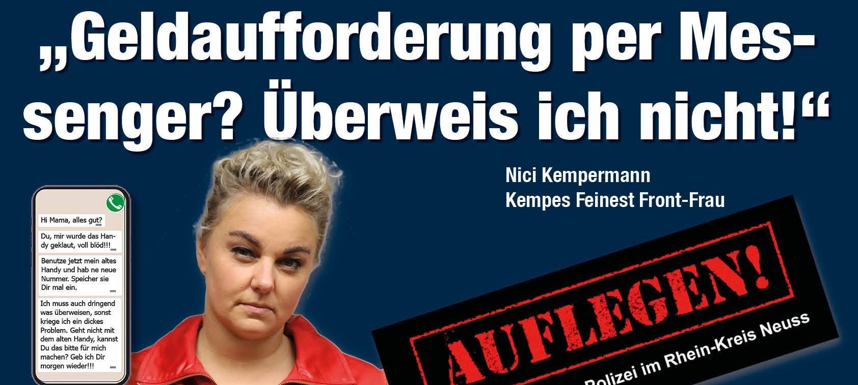 Kreis-Polizei erinnert an die Kampagne "Auflegen"