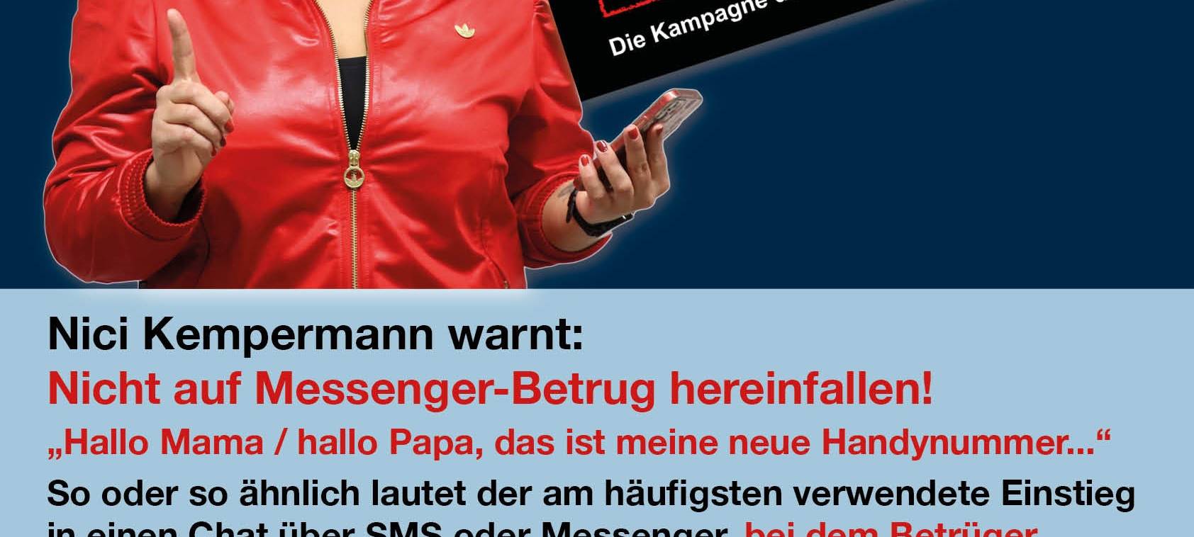 Auflegen: Kreis-Polizei will mit Kampagne Betrüger stoppen