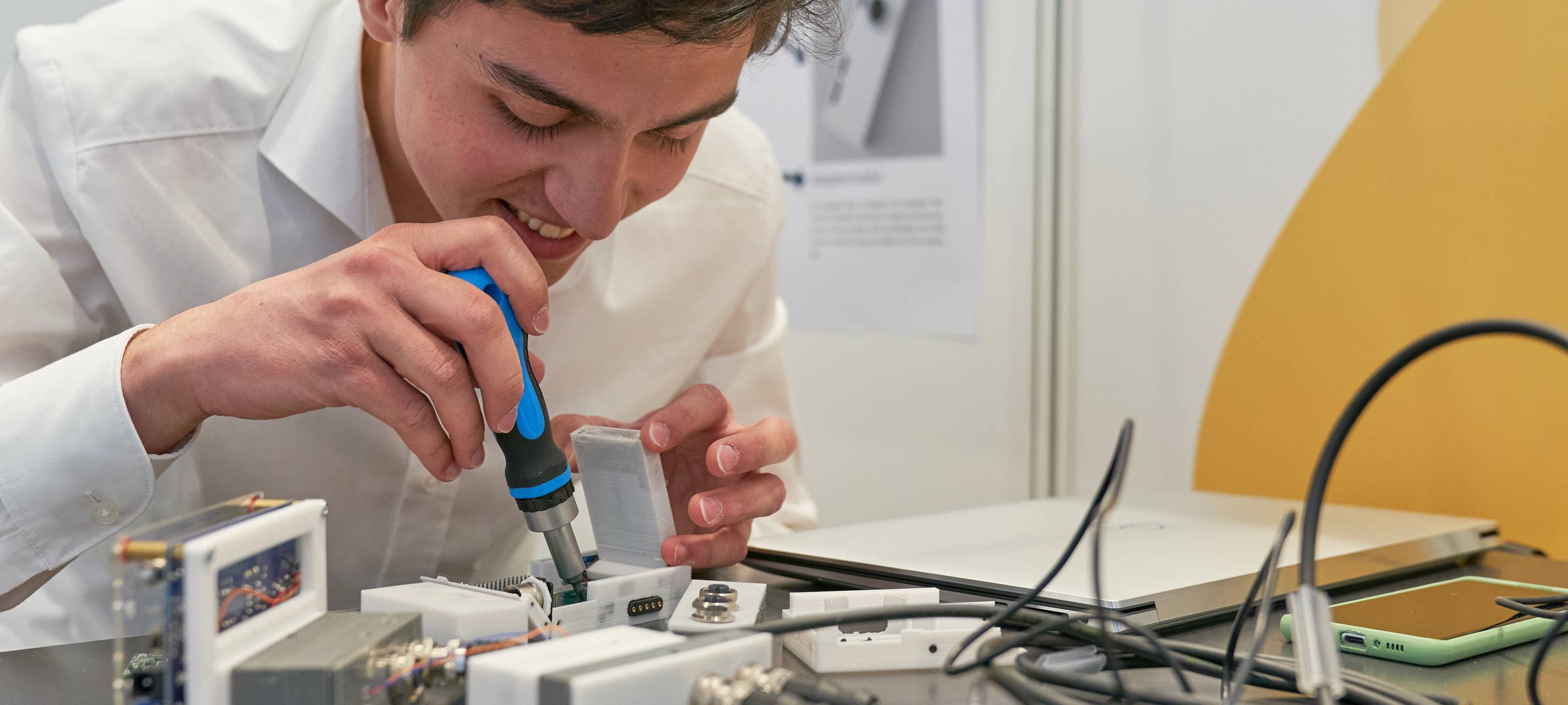 Anmeldung für den Wettbewerb "Jugend forscht"