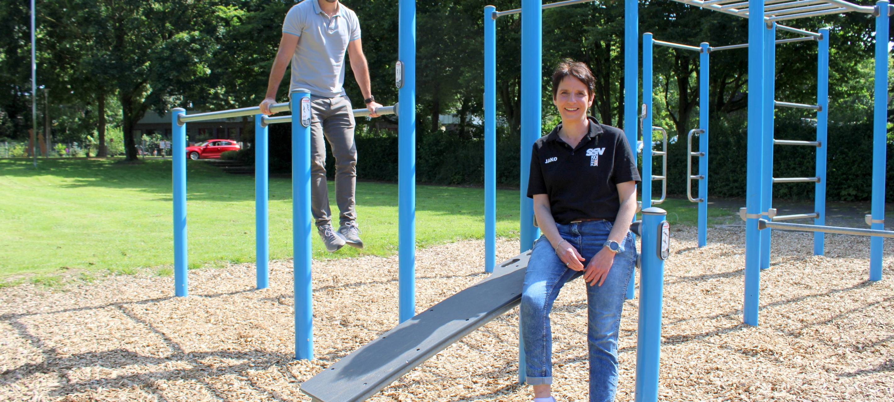 Zwei neue Calisthenics-Anlagen in Korschenbroich
