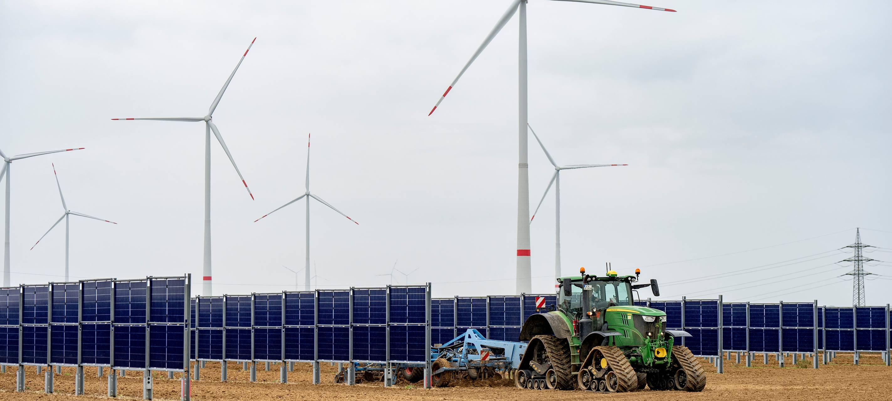 Nachhaltiger Strom und Anbau am Tagebau Garzweiler