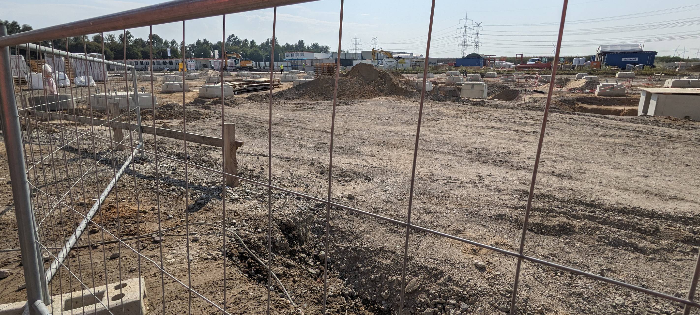 Richtfest beim Stromkonverter in Meerbusch