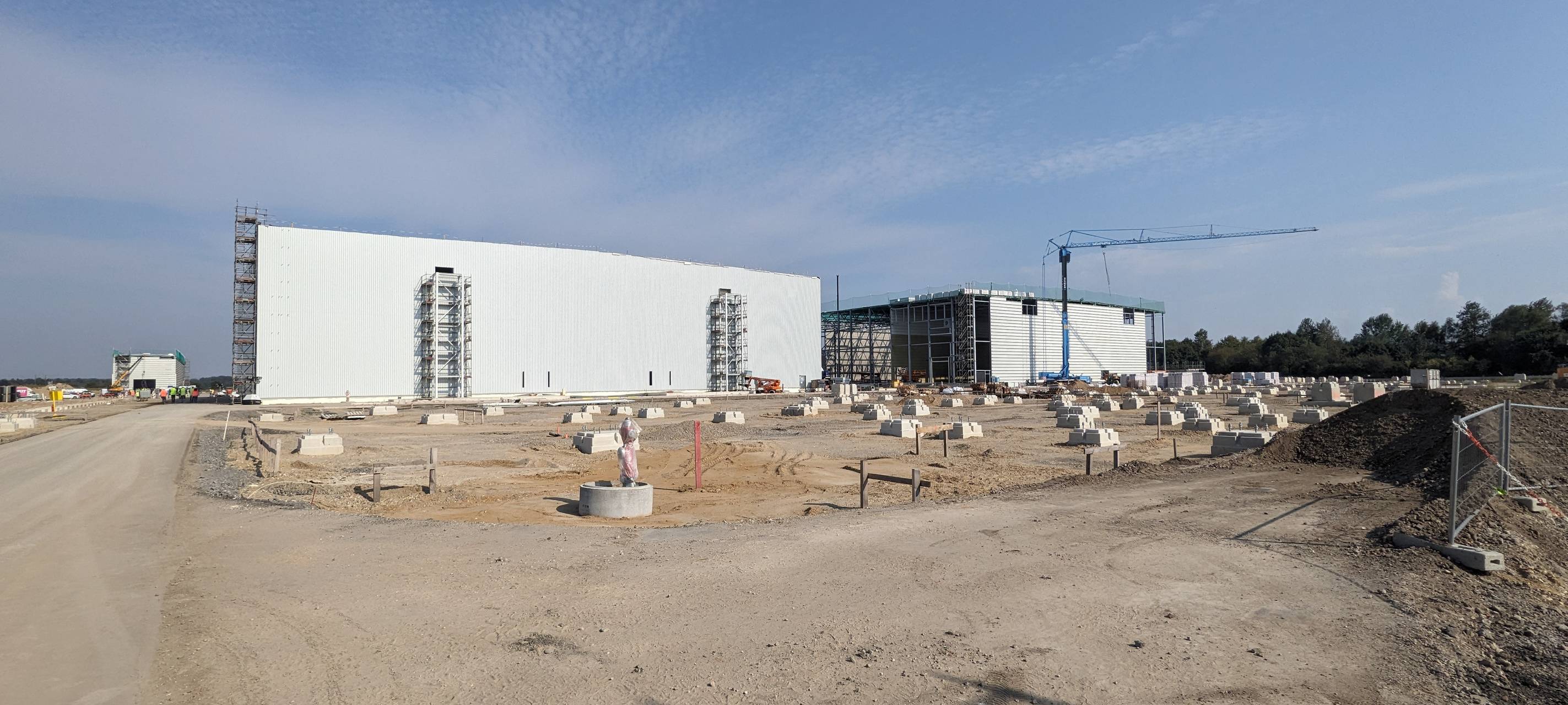 Richtfest beim Stromkonverter in Meerbusch