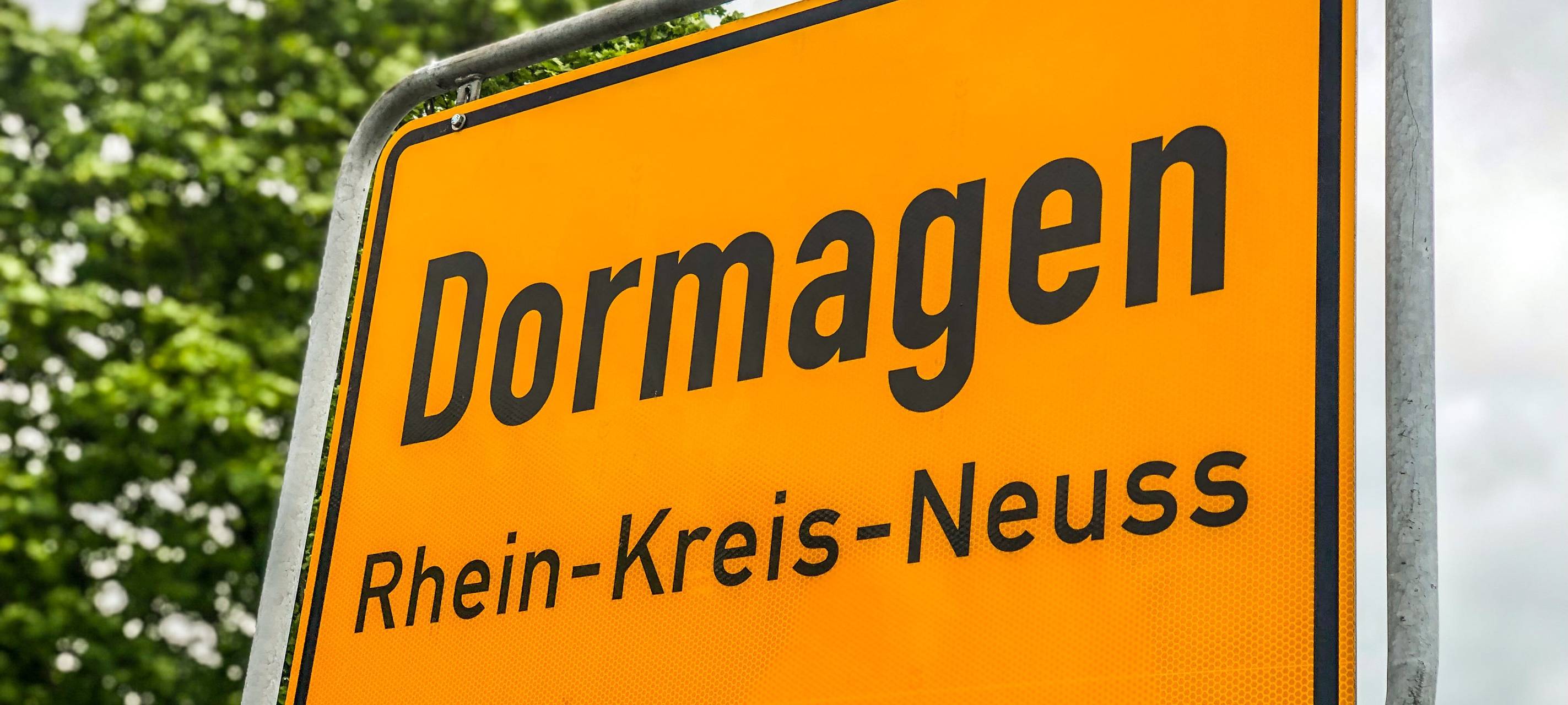 Dormagen Ortsschild