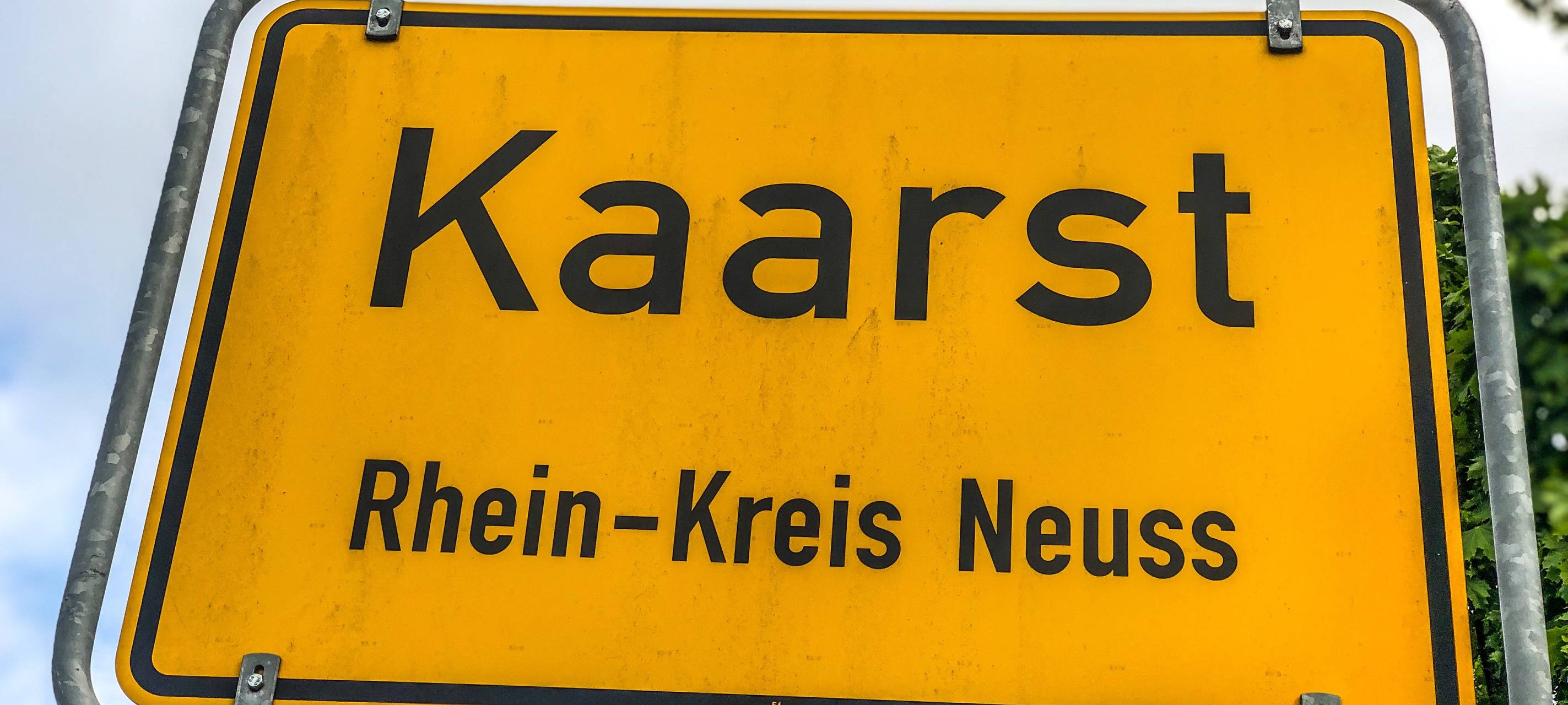 Kaarst Ortsschild