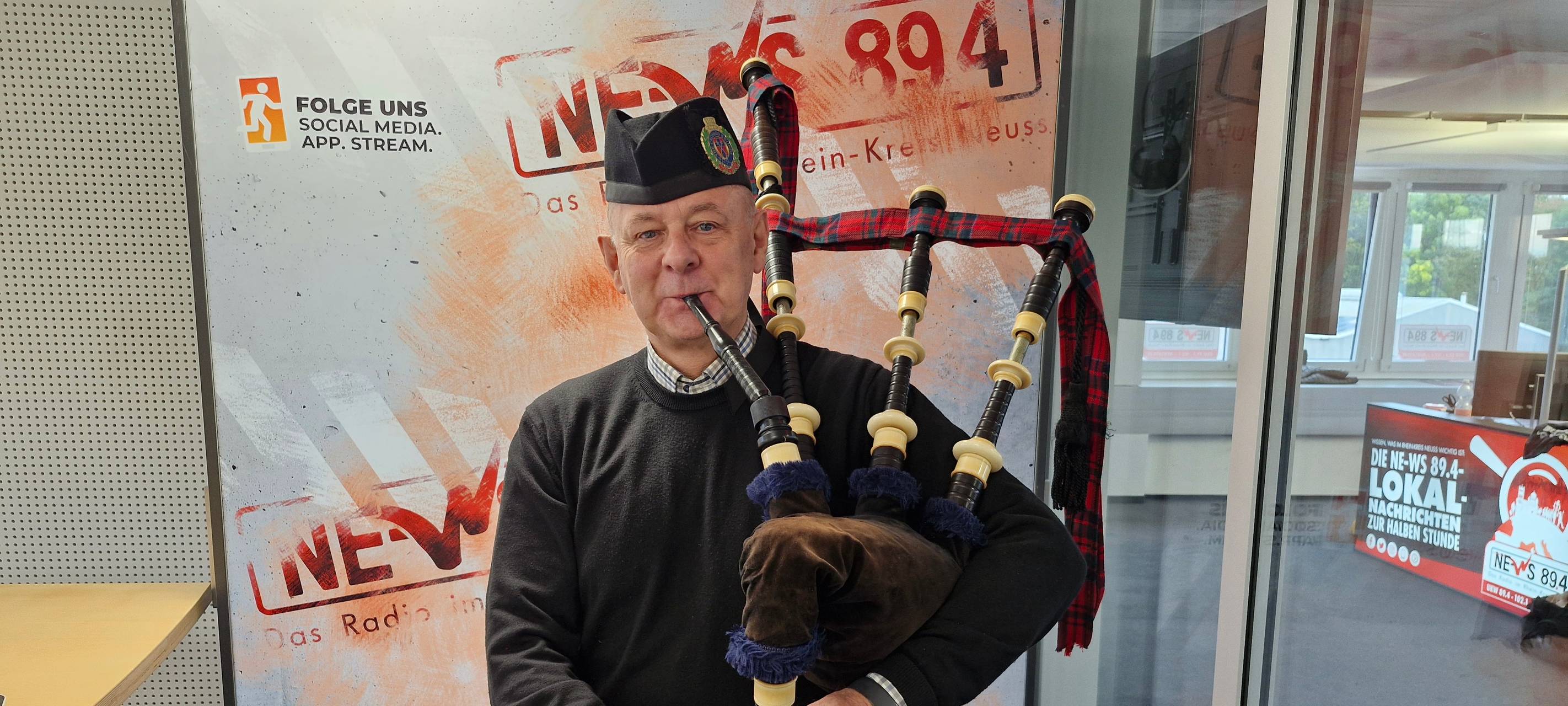 David Johnston - Dudelsack Weltmeister aus Neuss