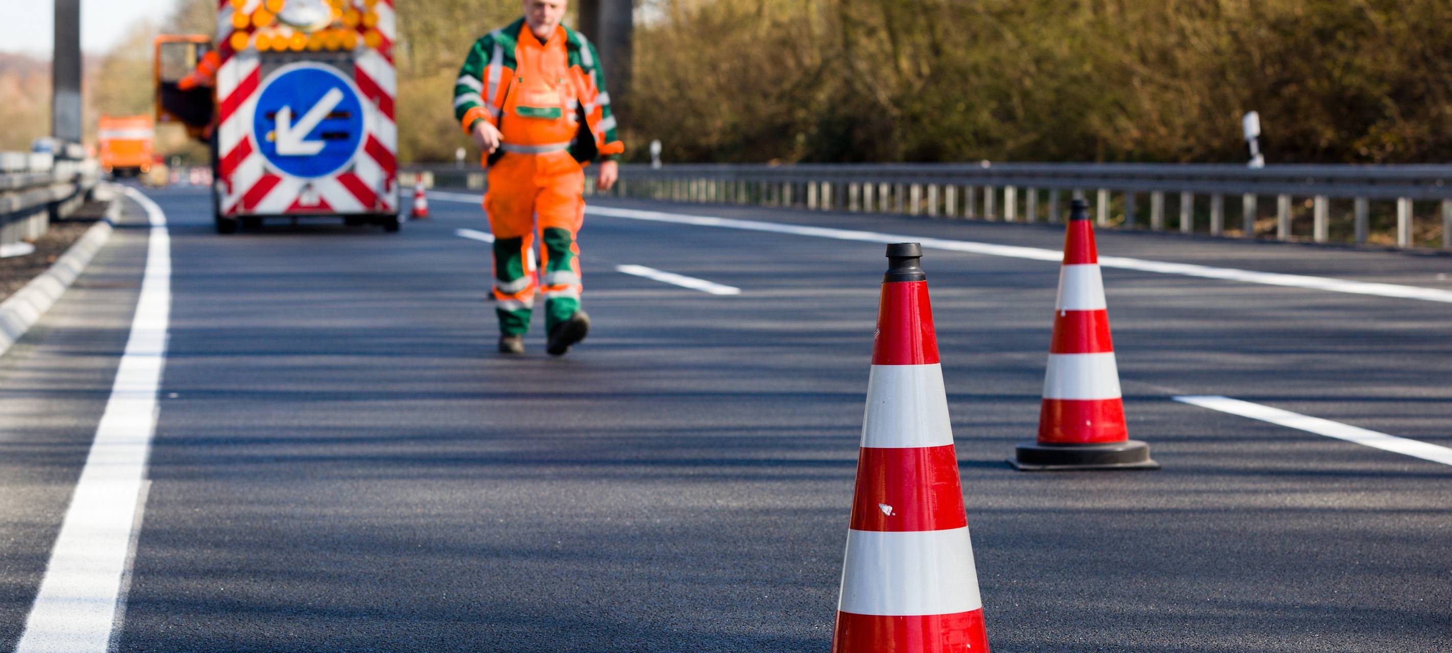 Autofahrer können nicht über das Kreuz-Neuss West fahren
