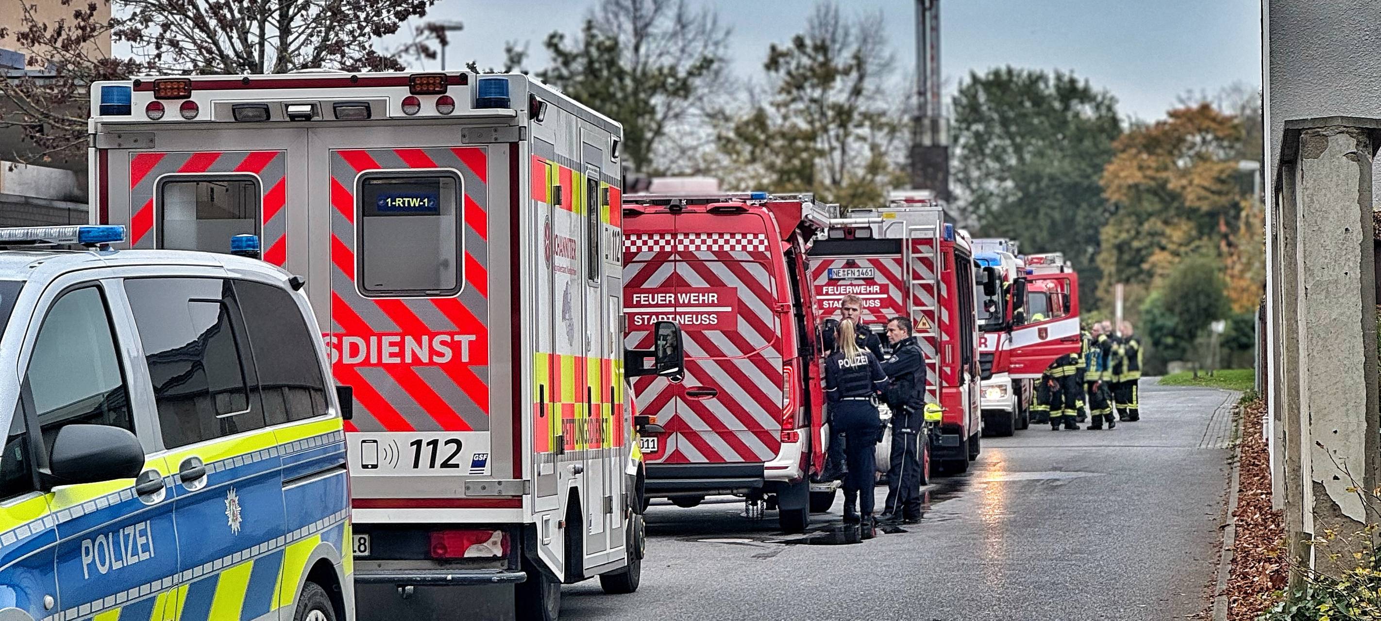 Feuer im Lukas Krankenhaus in Neuss beschädigt OP-Saal