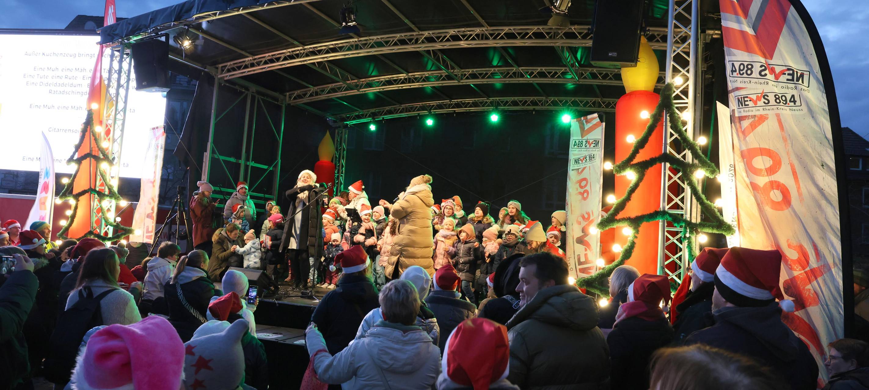 So war das NE-WS 89.4-Weihnachtssingen 2024