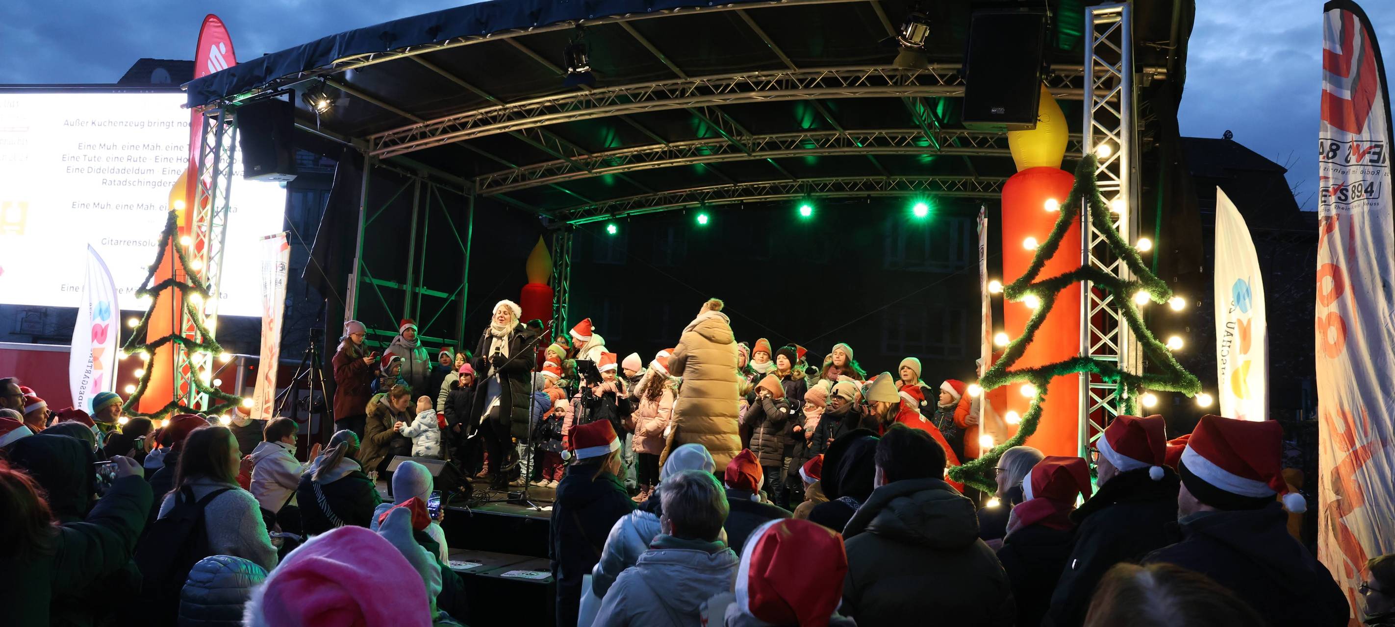 So war das NE-WS 89.4-Weihnachtssingen 2024