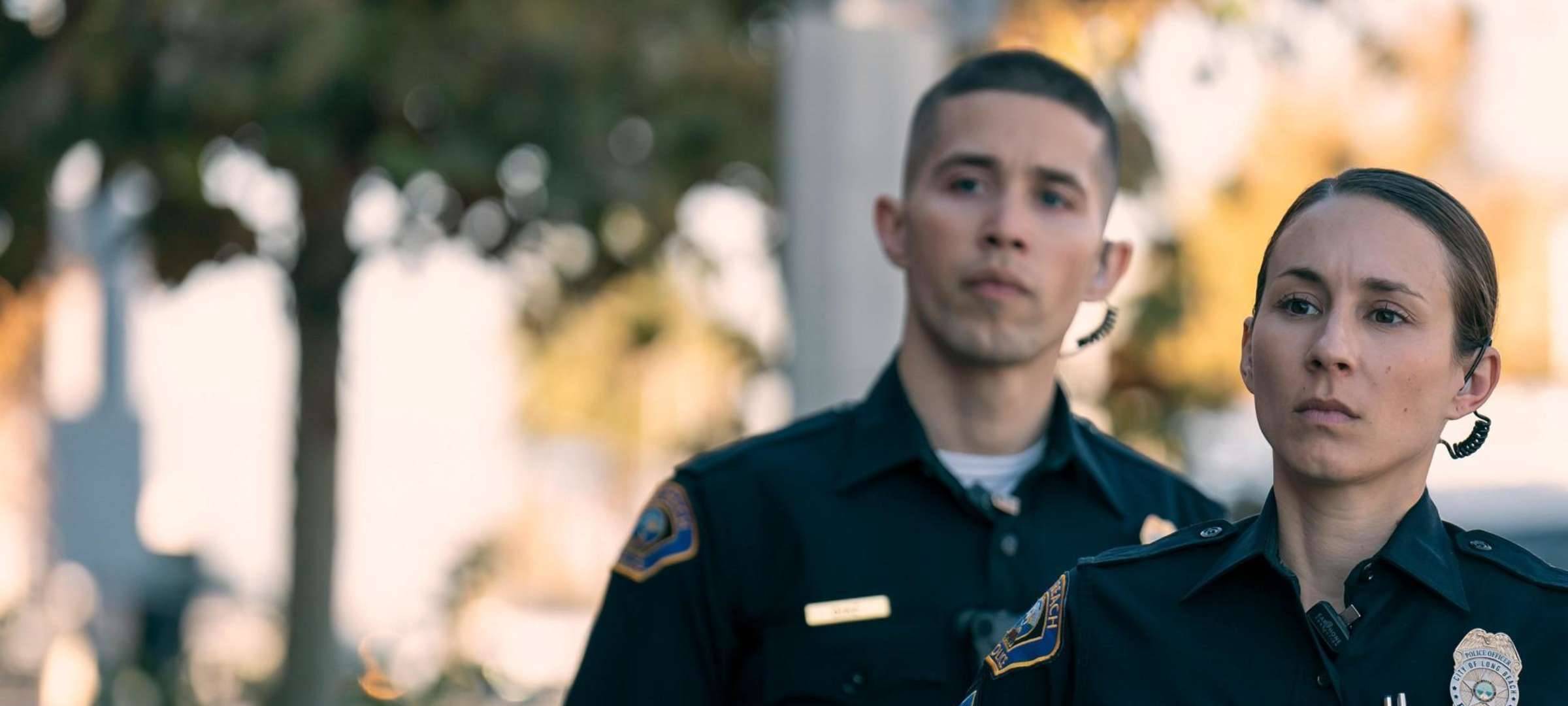 Im Einsatz ist sie immer tough.