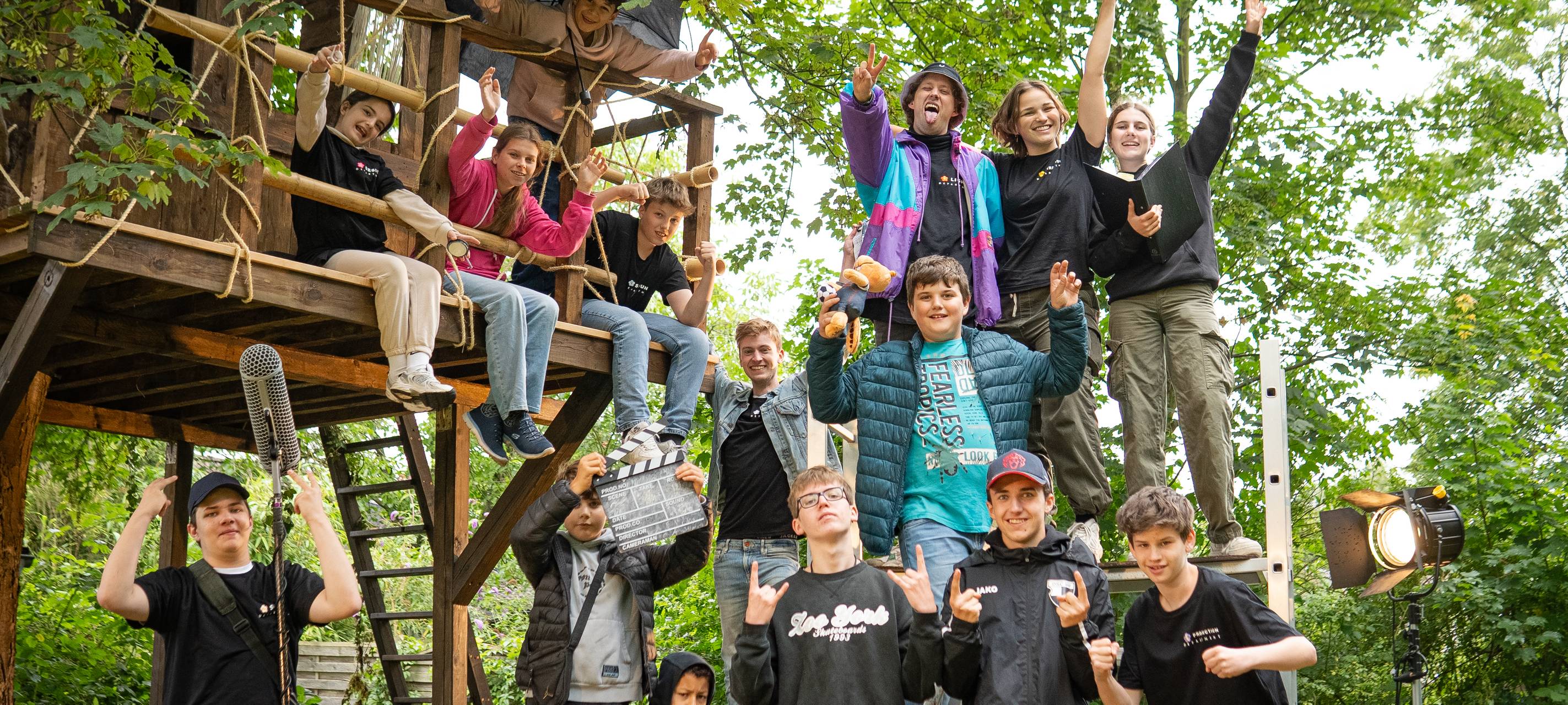 Maria-Montessori Gesamtschule aus Meerbusch dreht Kinofilm