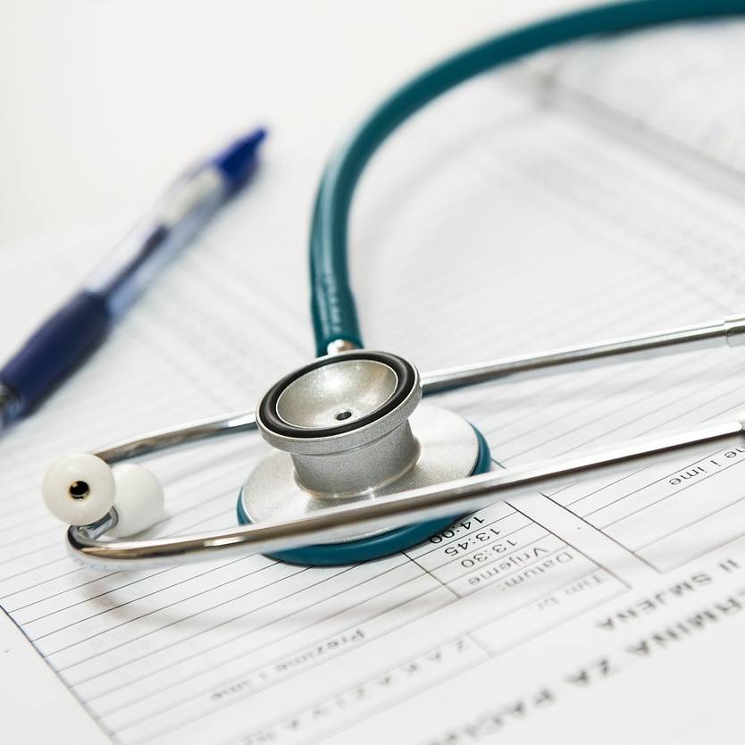 Untersuchung beim Arzt