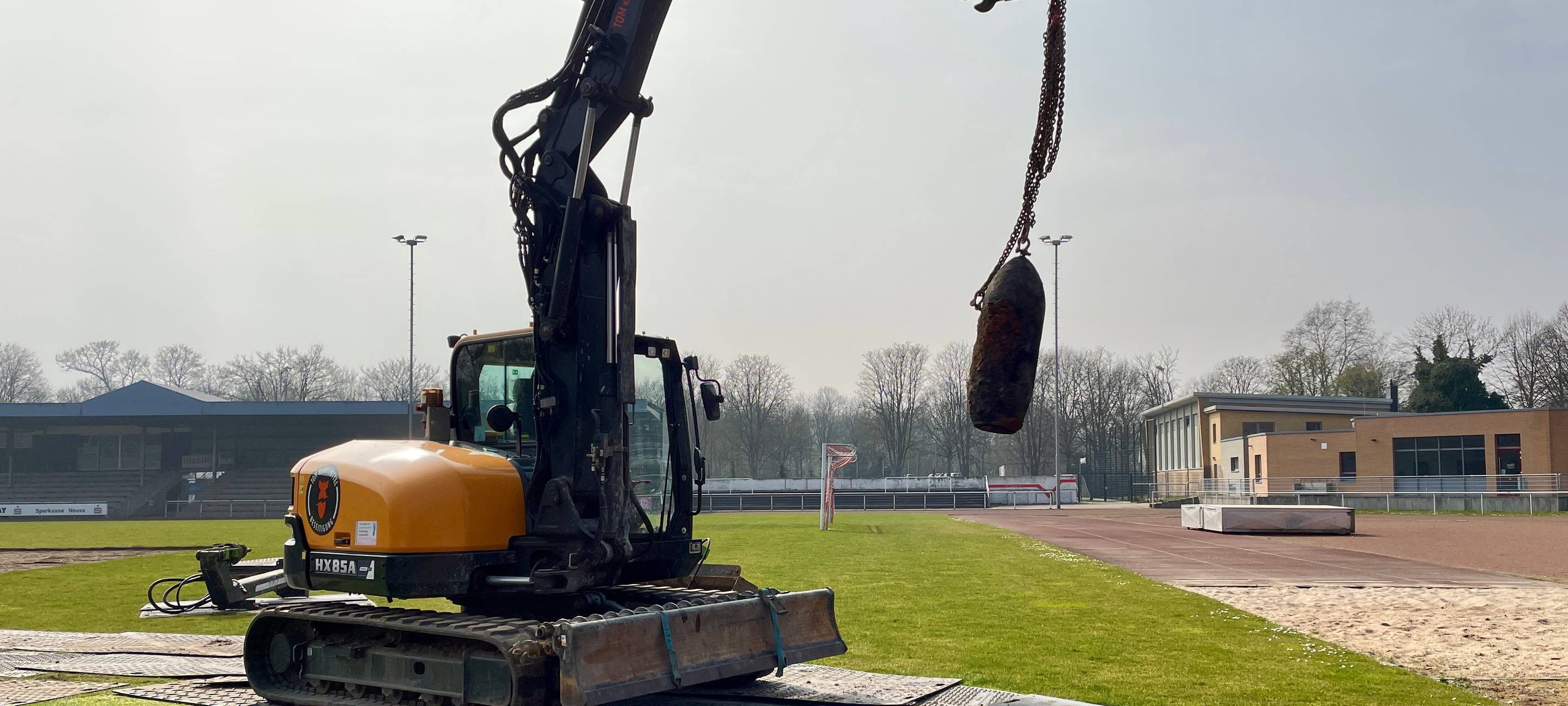 Blindgänger ohne Zünder gefunden - keine Evakuierung nötig