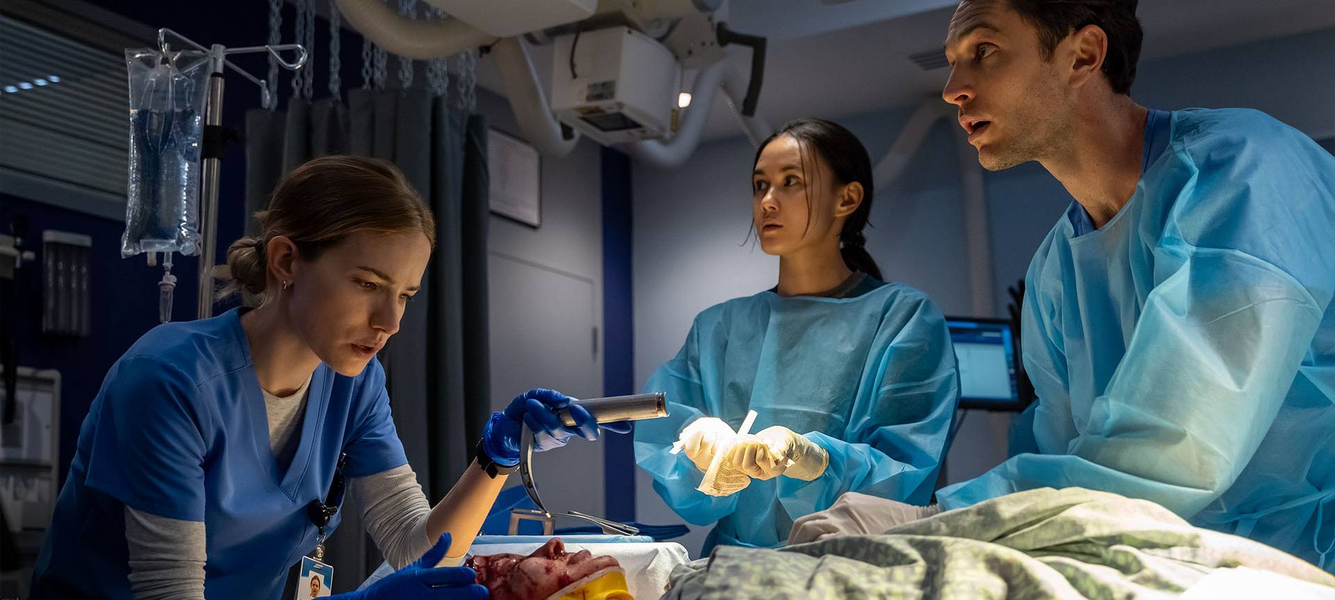 Die Lage in der Hurrikan-Region und damit auch im Hospital ist ernst.