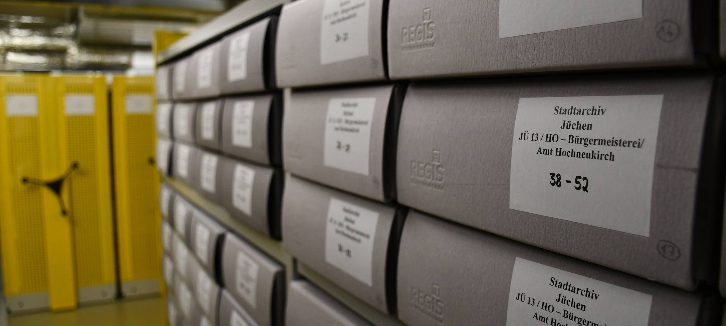 Stadtarchiv Jüchen ist in das Kreisarchiv umgezogen