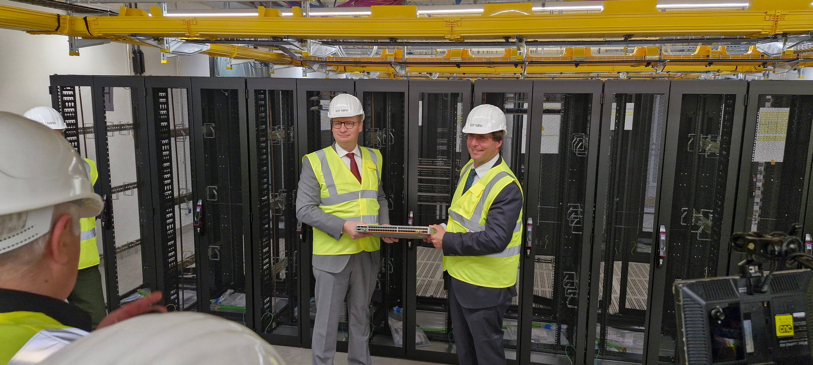 Kaarst: Arbeiten am Rechenzentrum der NRW-Finanzverwaltung