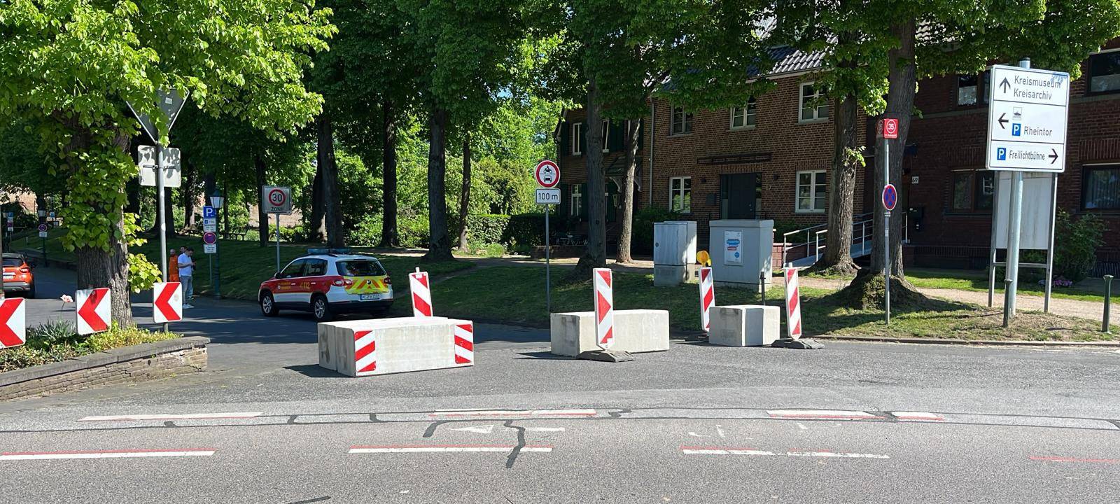 Verschärfte Sicherheitsmaßnahmen in Dormagen-Zons