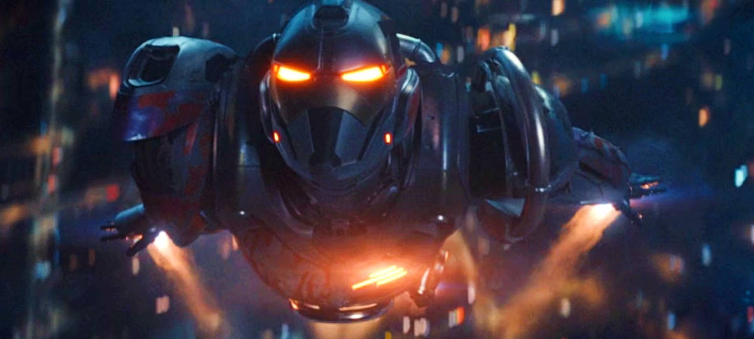 Der Anzug und Riri in Aktion.