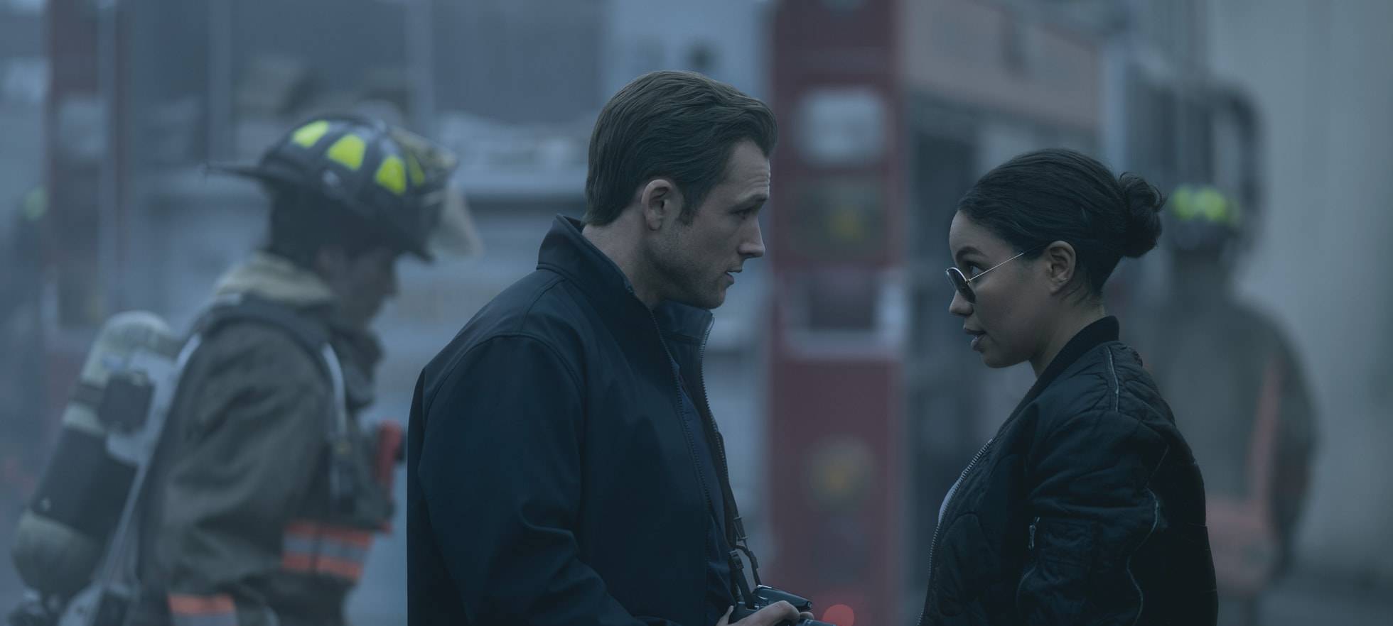 Dave und Michelle versuchen miteinander zu arbeiten.