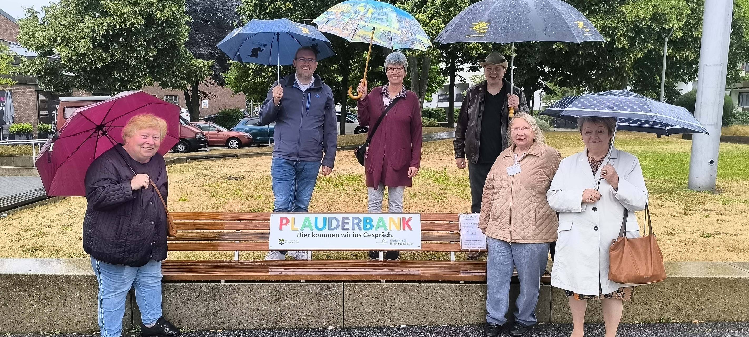 Plauderbank in Dormagen