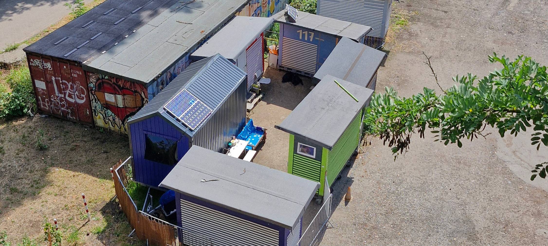 Kleine Häuschen für Obdachlose - auch im Rhein-Kreis Neuss