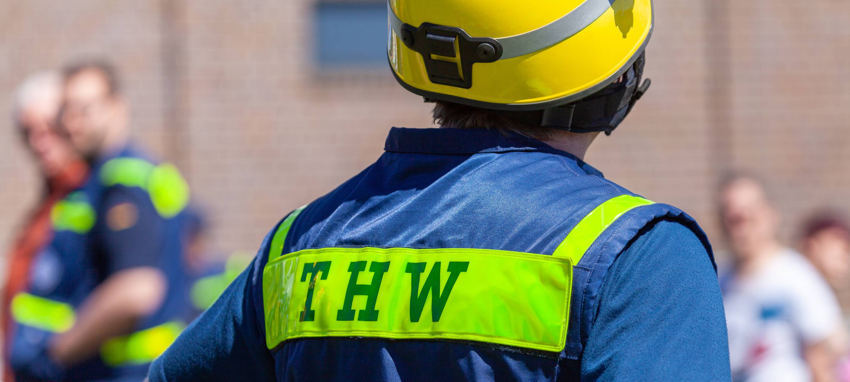 Großübung des Technischen Hilfswerks in der Region