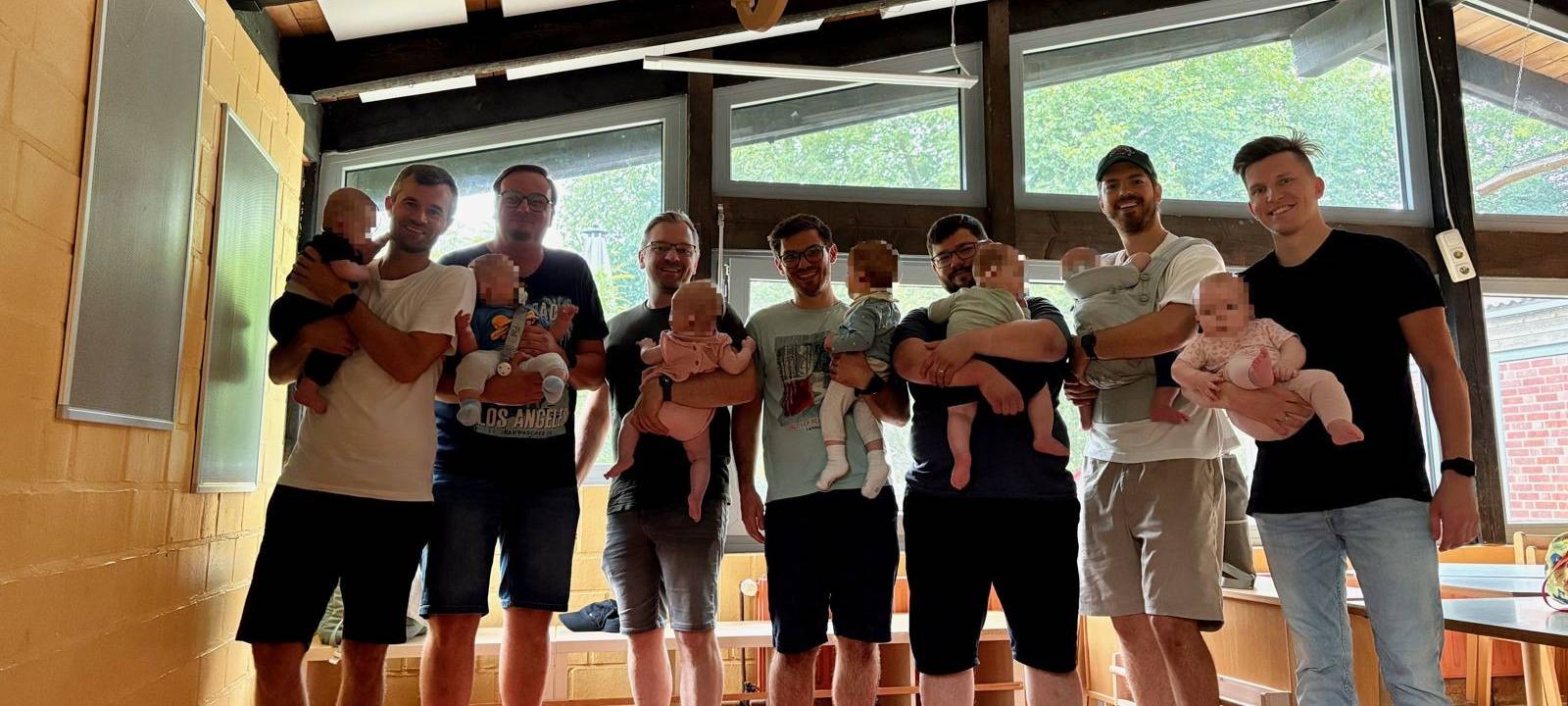 Vater-Kind-Krabbelgruppe in Korschenbroich