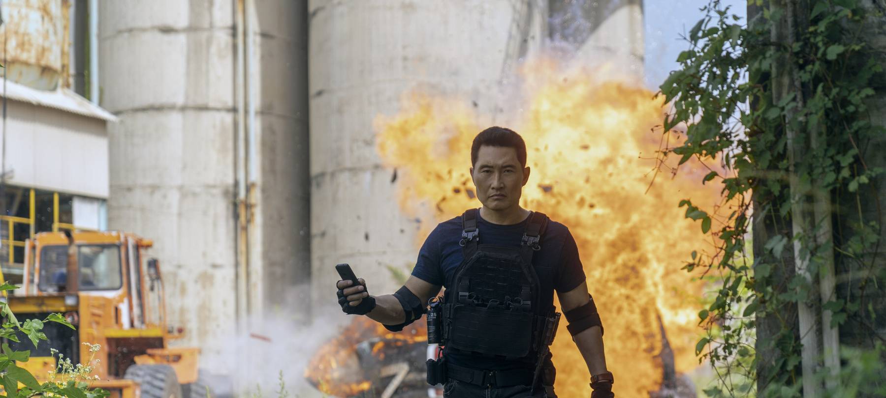 David lässt es krachen.