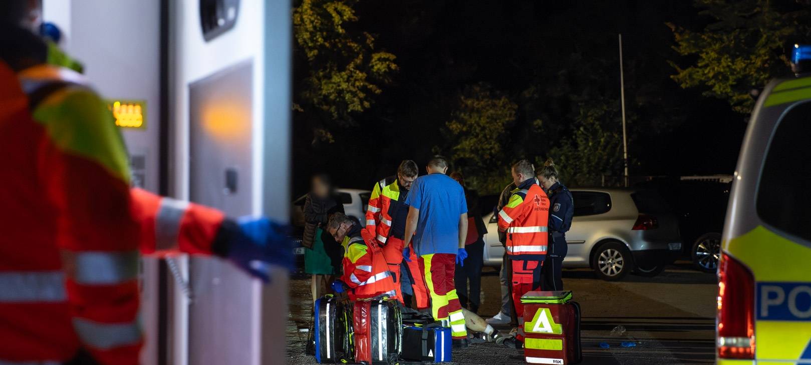 Schüsse in Grevenbroich-Neuenhausen: Mann auf Parkplatz verletzt