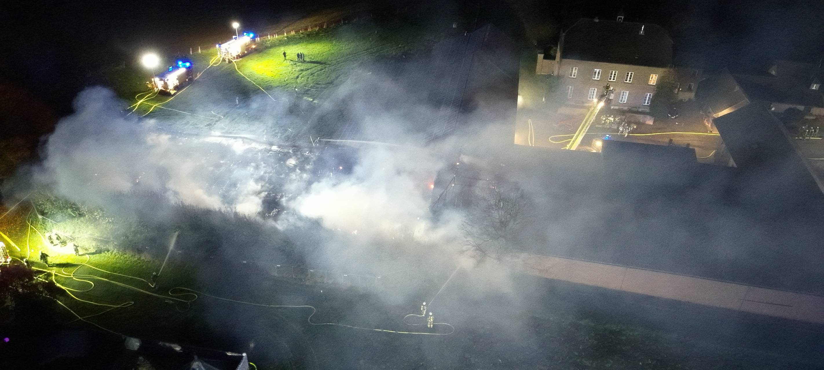 Großbrand in Rommerskirchen