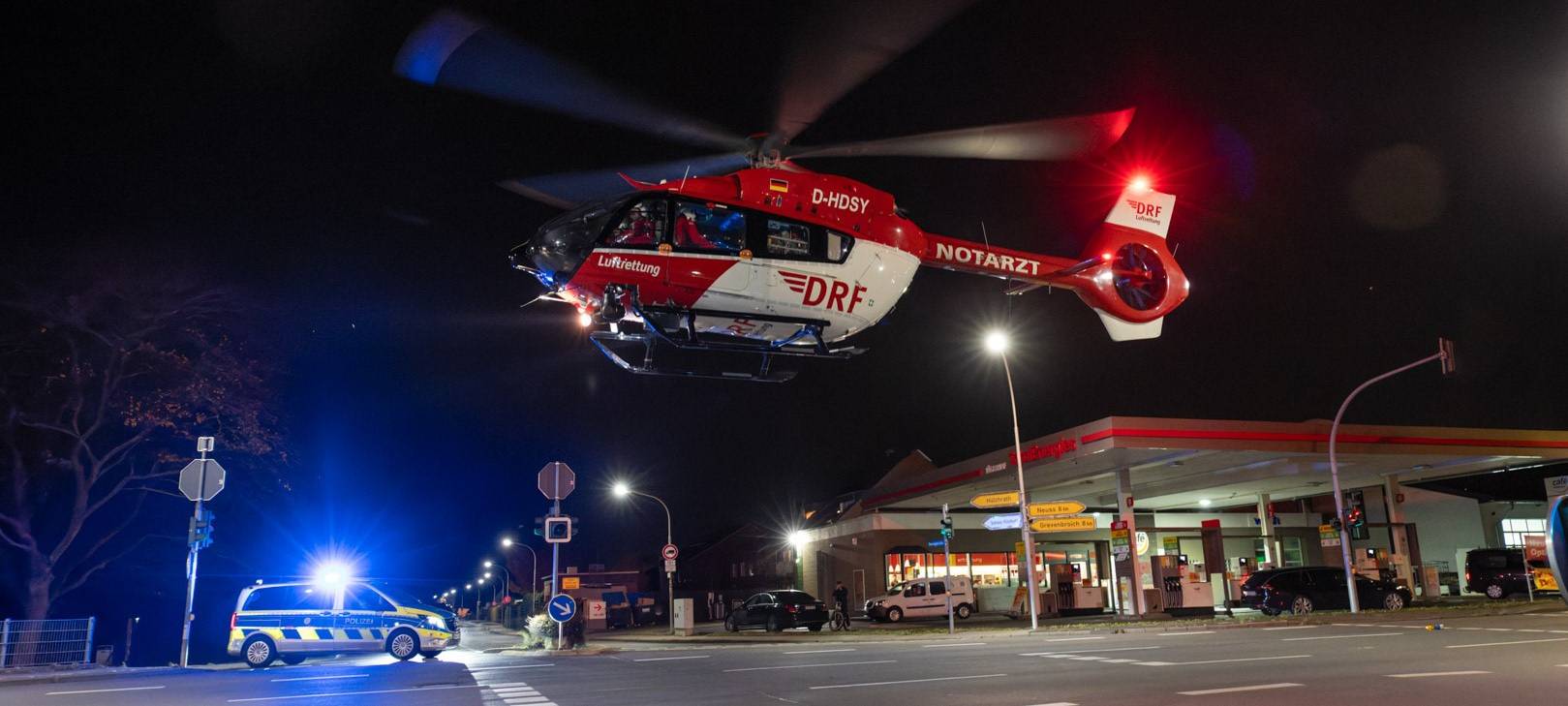 Schwerer Motorrad-Unfall in Grevenbroich