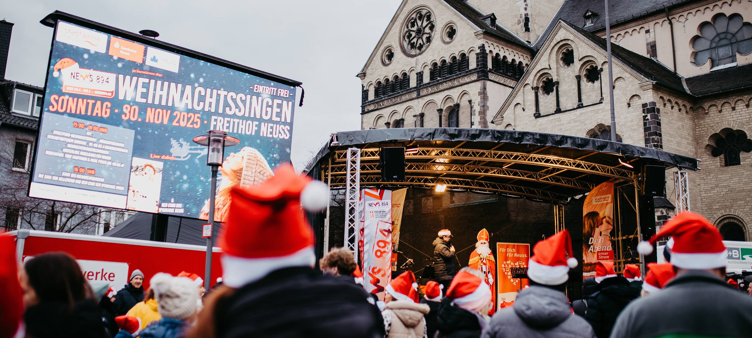 Rückblick: Das NE-WS 89.4-Weihnachtssingen 2025