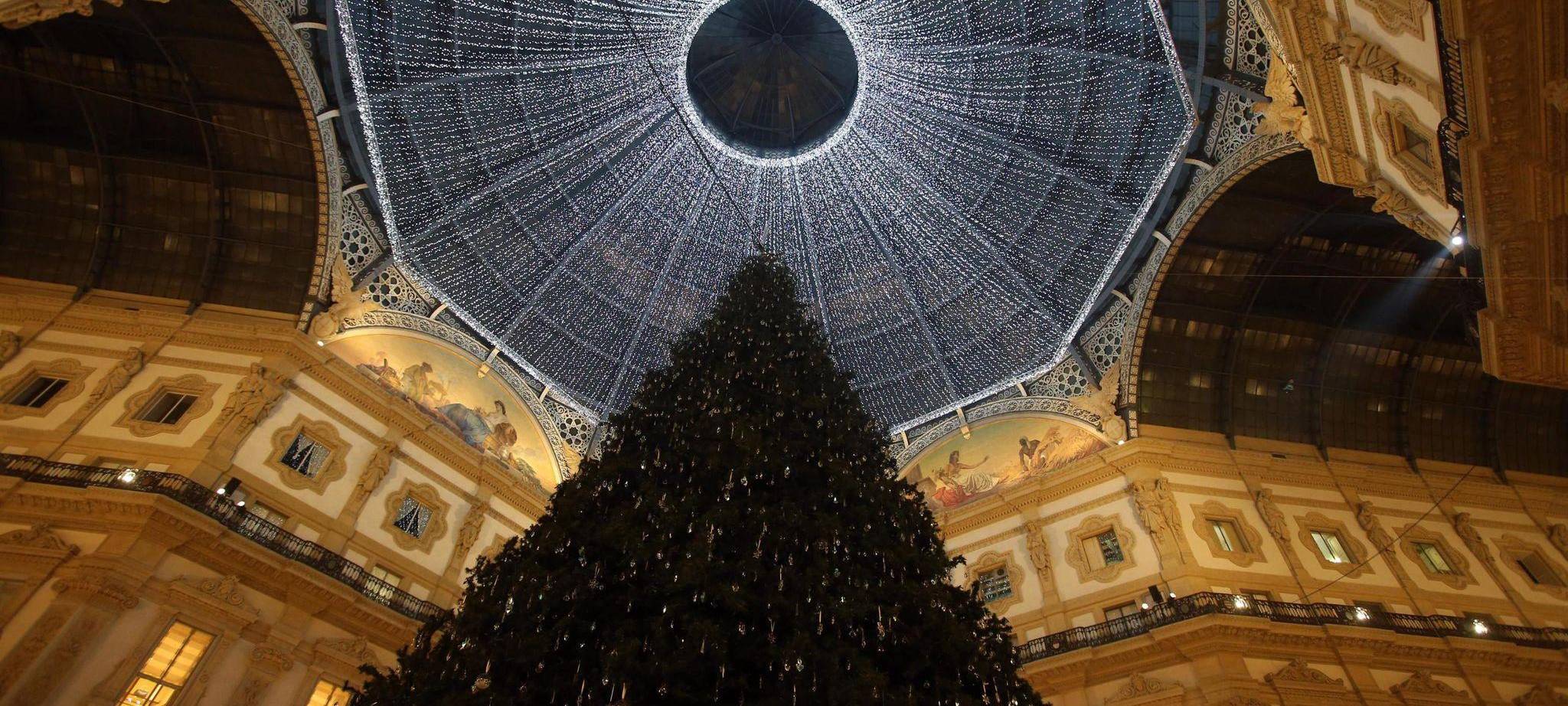 Christmas decoration in Milan