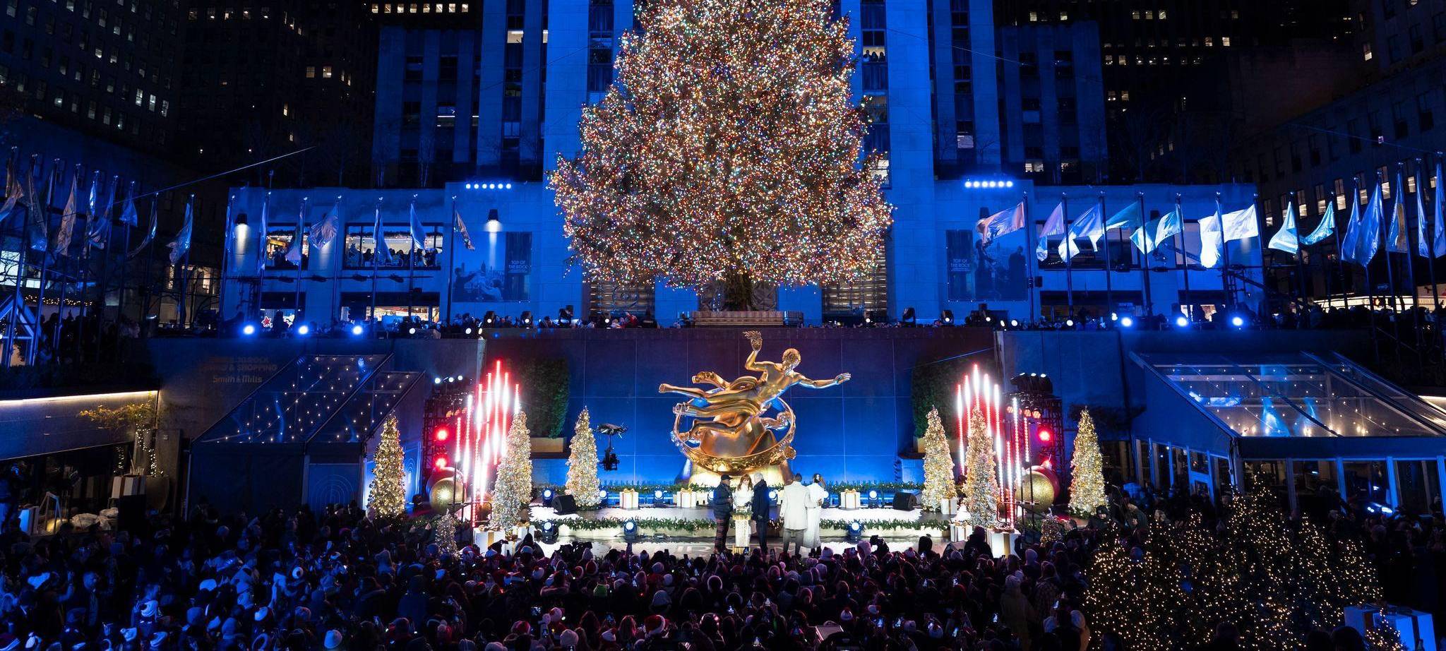 Weihnachtsbäume - Rockefeller Center
