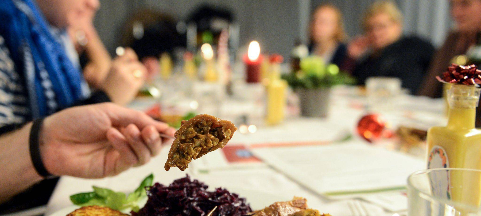 Veganes Weihnachtsessen