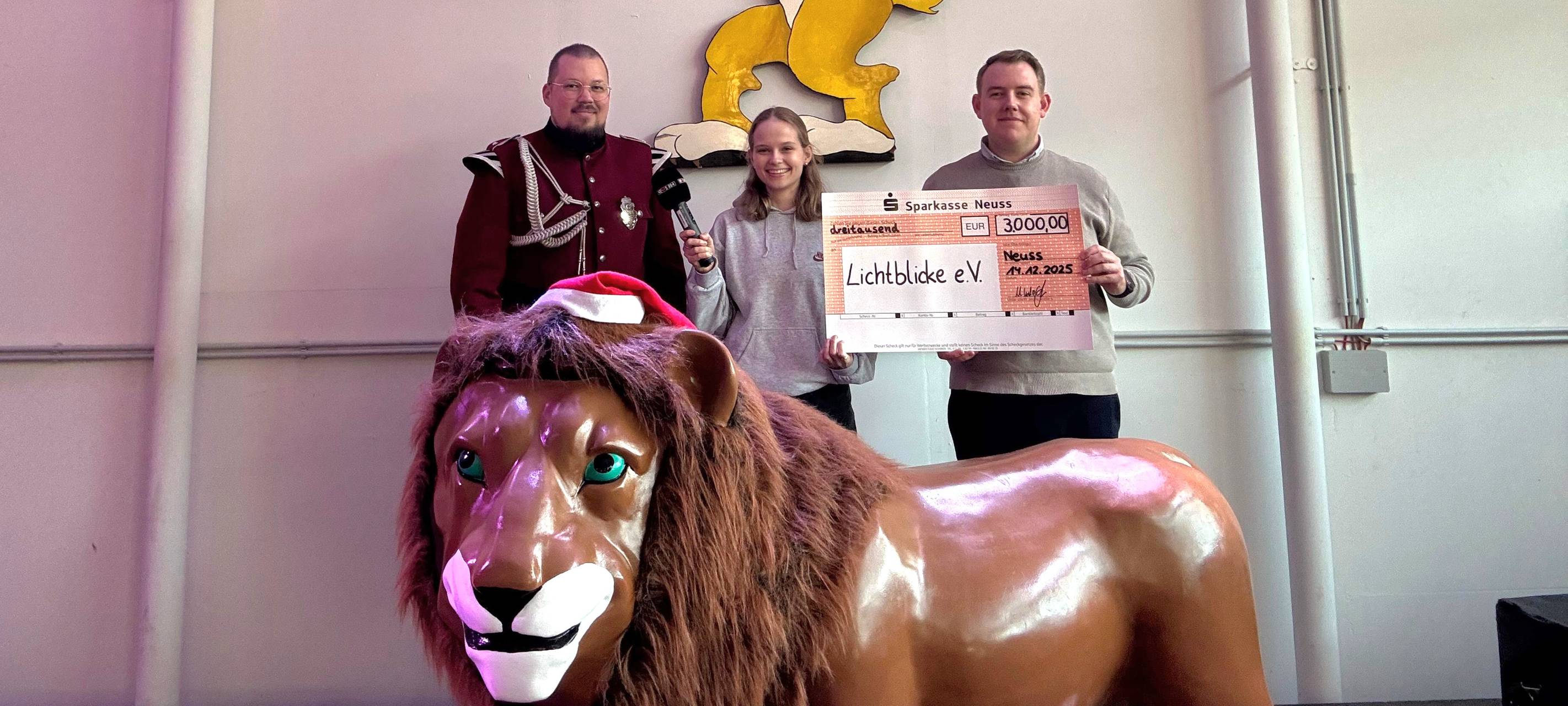 Bundesfanfarenkorps Neuss-Furth spendet 3000 Euro