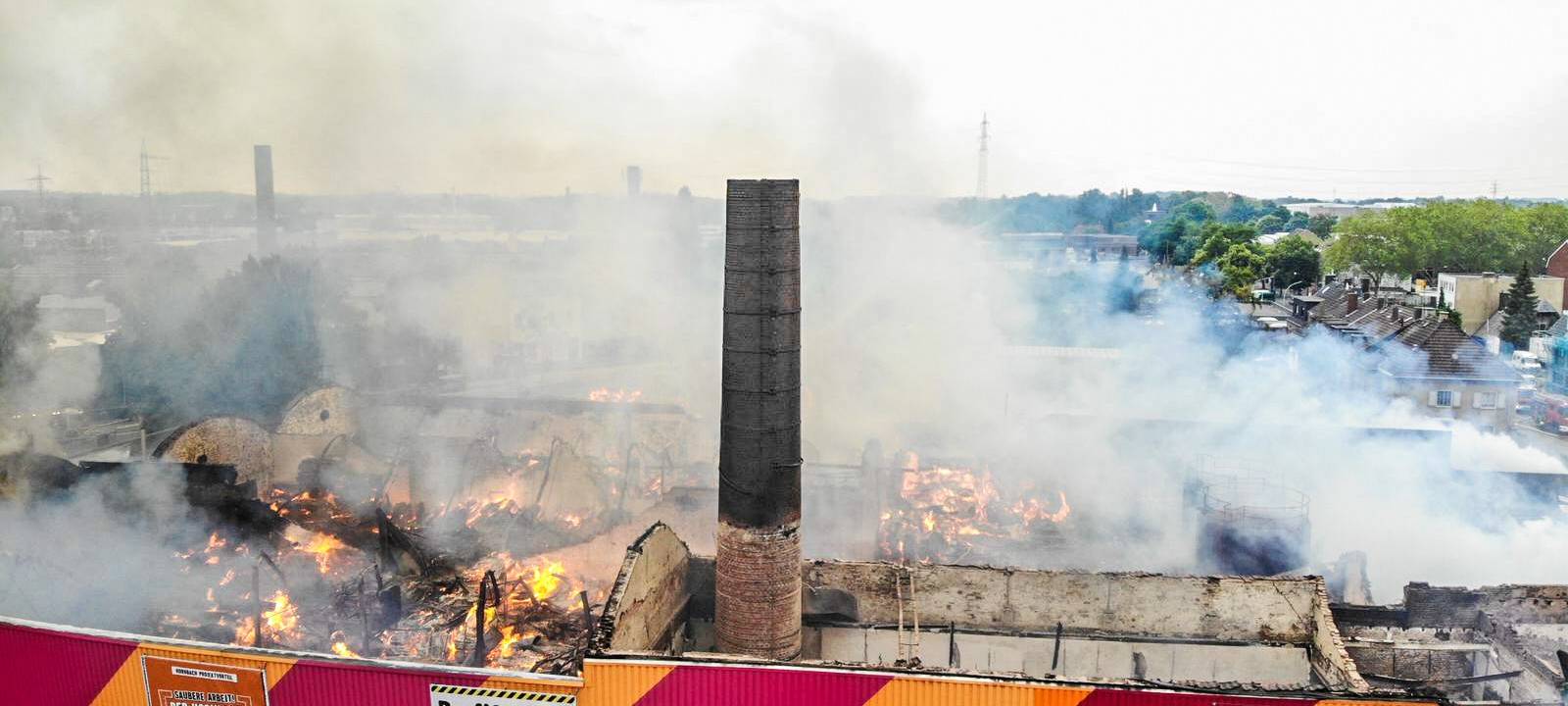 Brand in Mönchengladbach