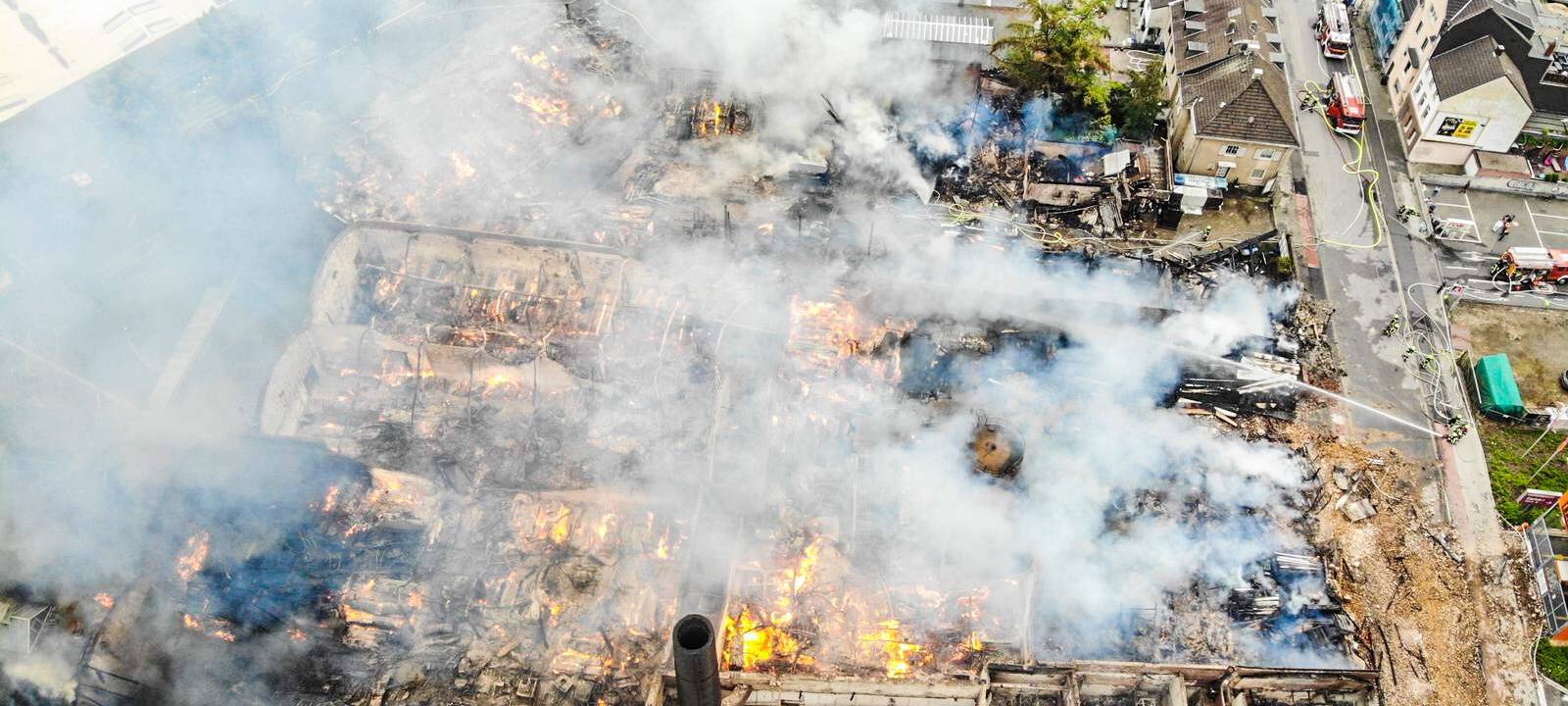 Brand in Mönchengladbach