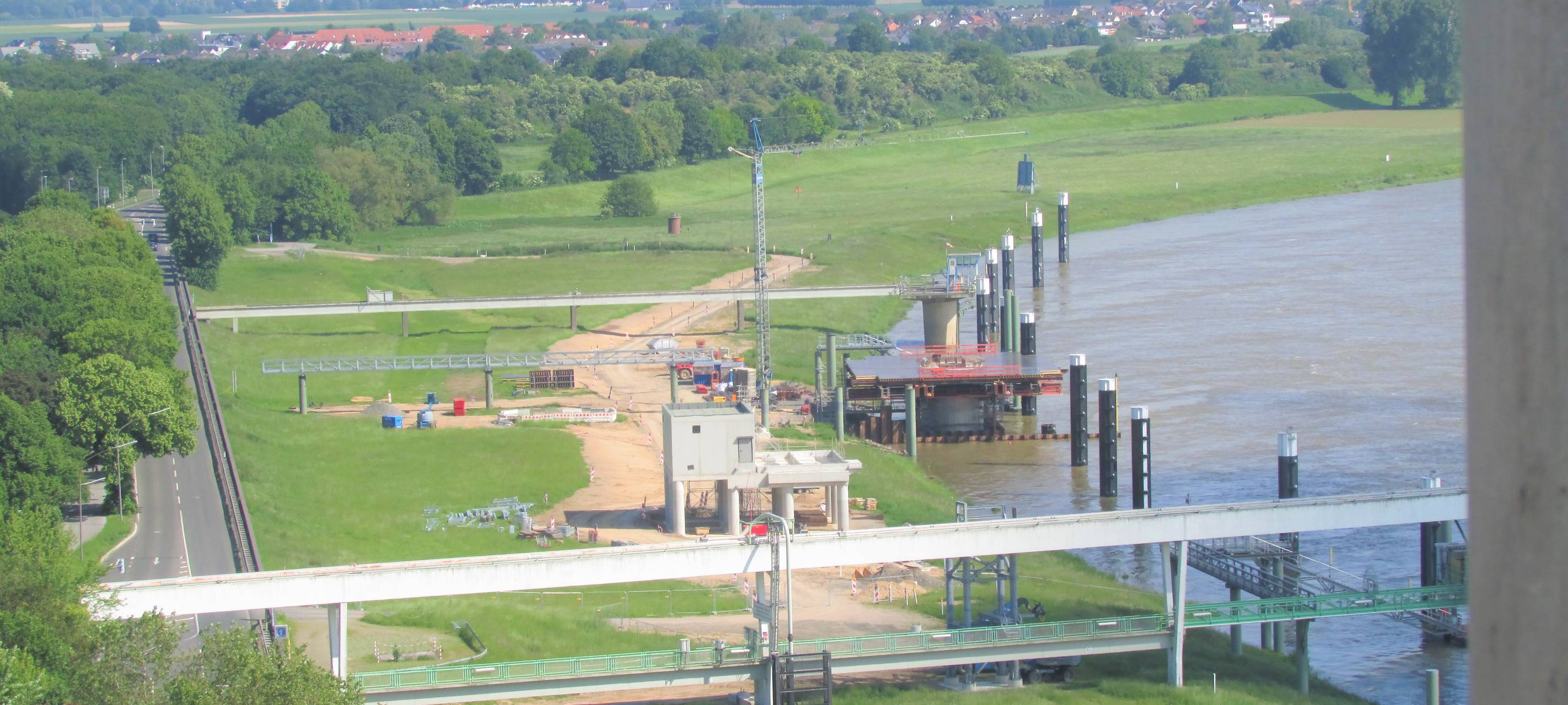 Neue Tankerbrücke von Ineos