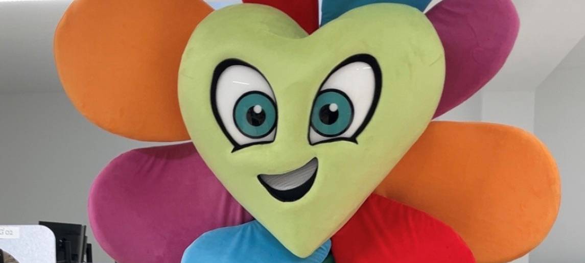 Ein Maskottchen für die Landesgartenschau in Neuss