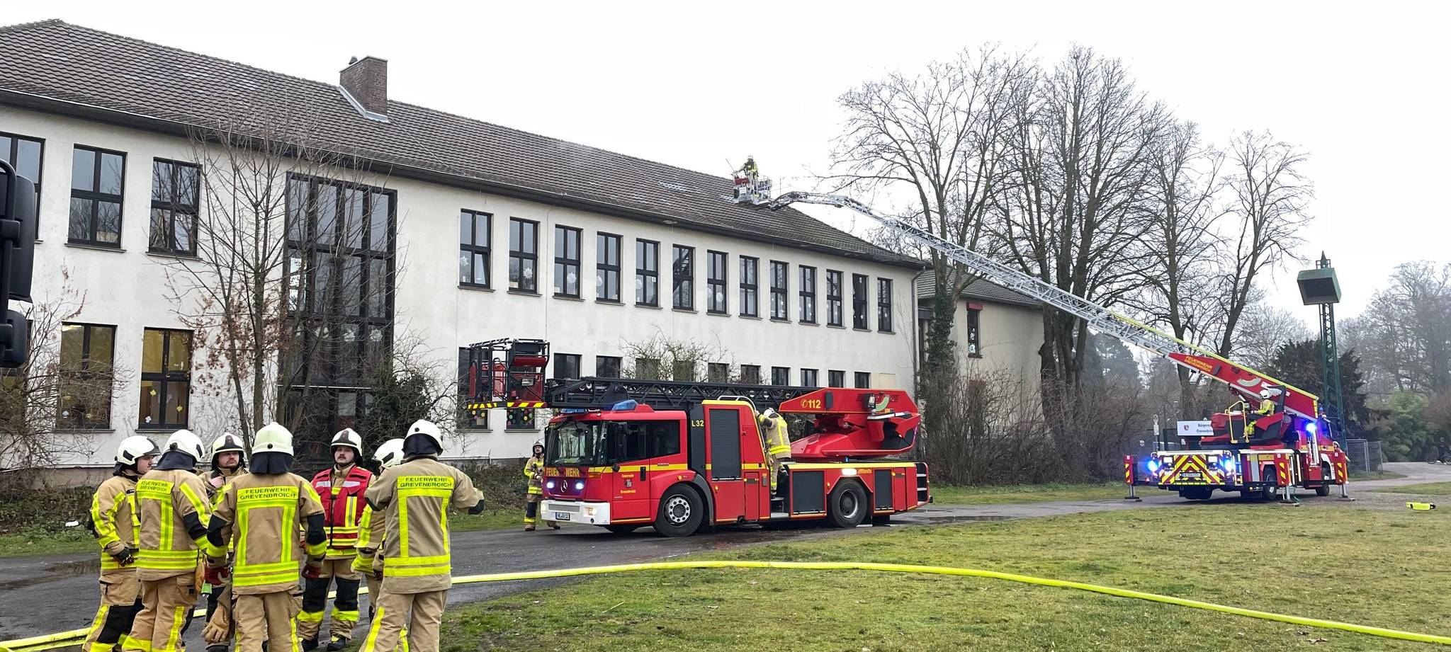 Erneut Feuer in Grevenbroicher Grundschule