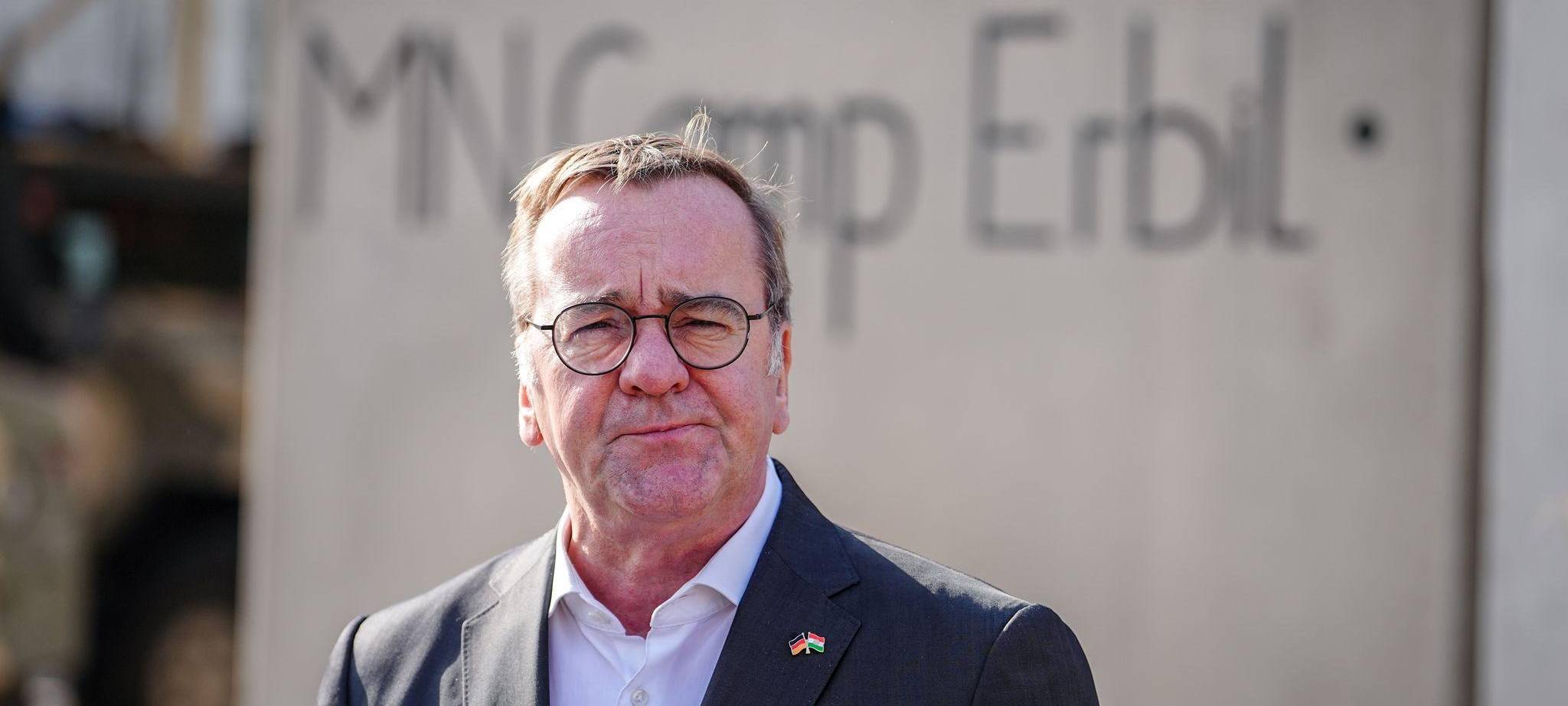 Verteidigungsminister Pistorius im Irak