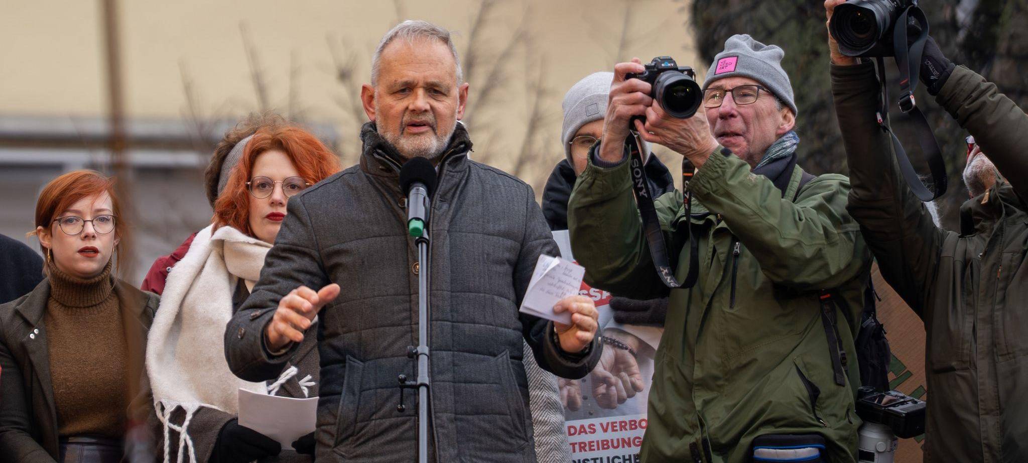 Demonstration in Hamm gegen Abtreibungsverbot