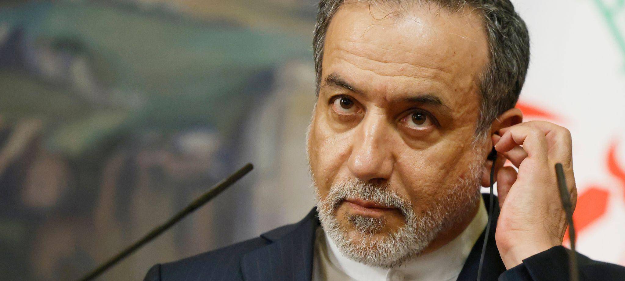 Irans Außenminister Araghtschi